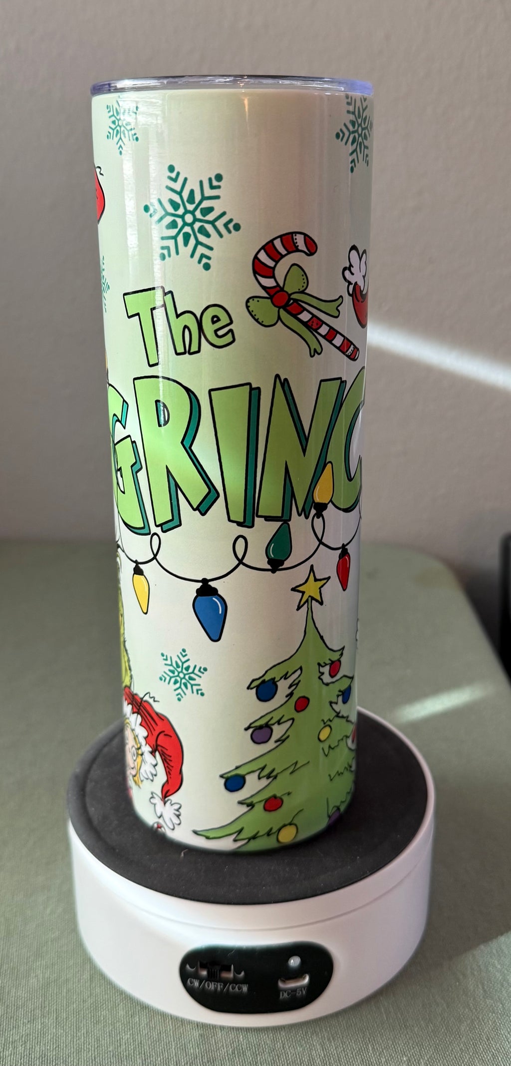The Grinch Tumbler 20oz