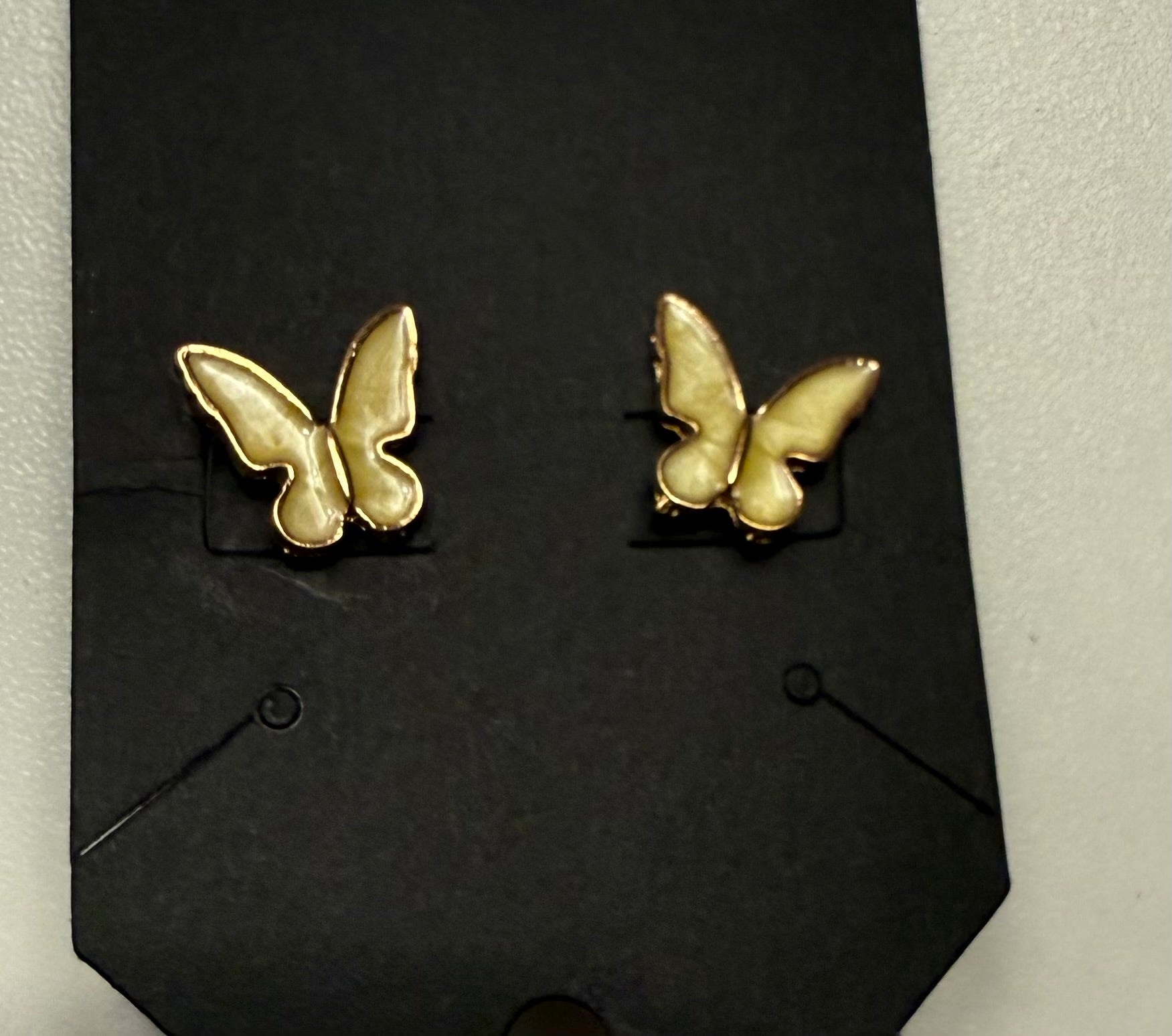 Stud Butterfly Earrings