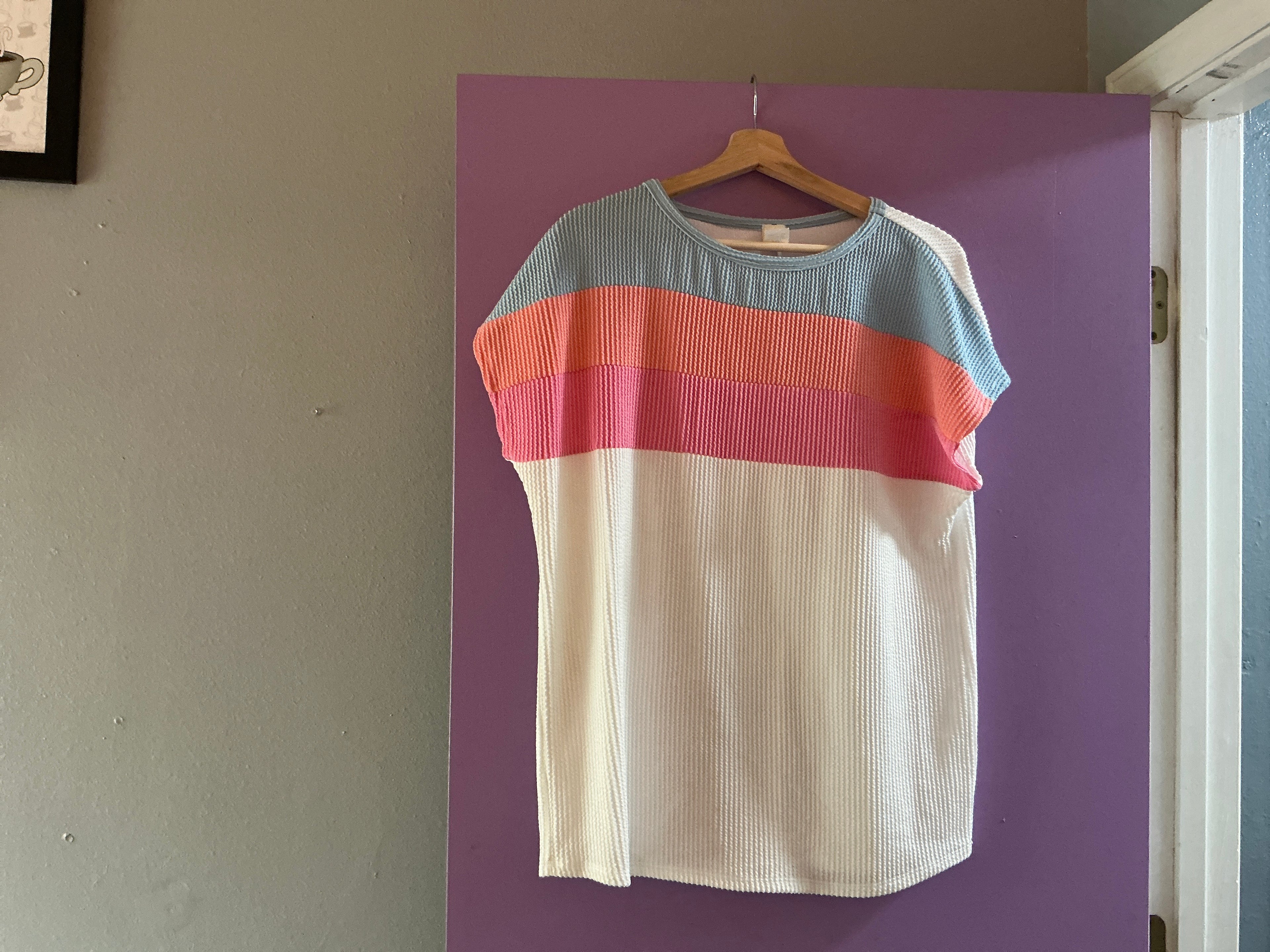 Cute Multicolor Top-7th Ray
