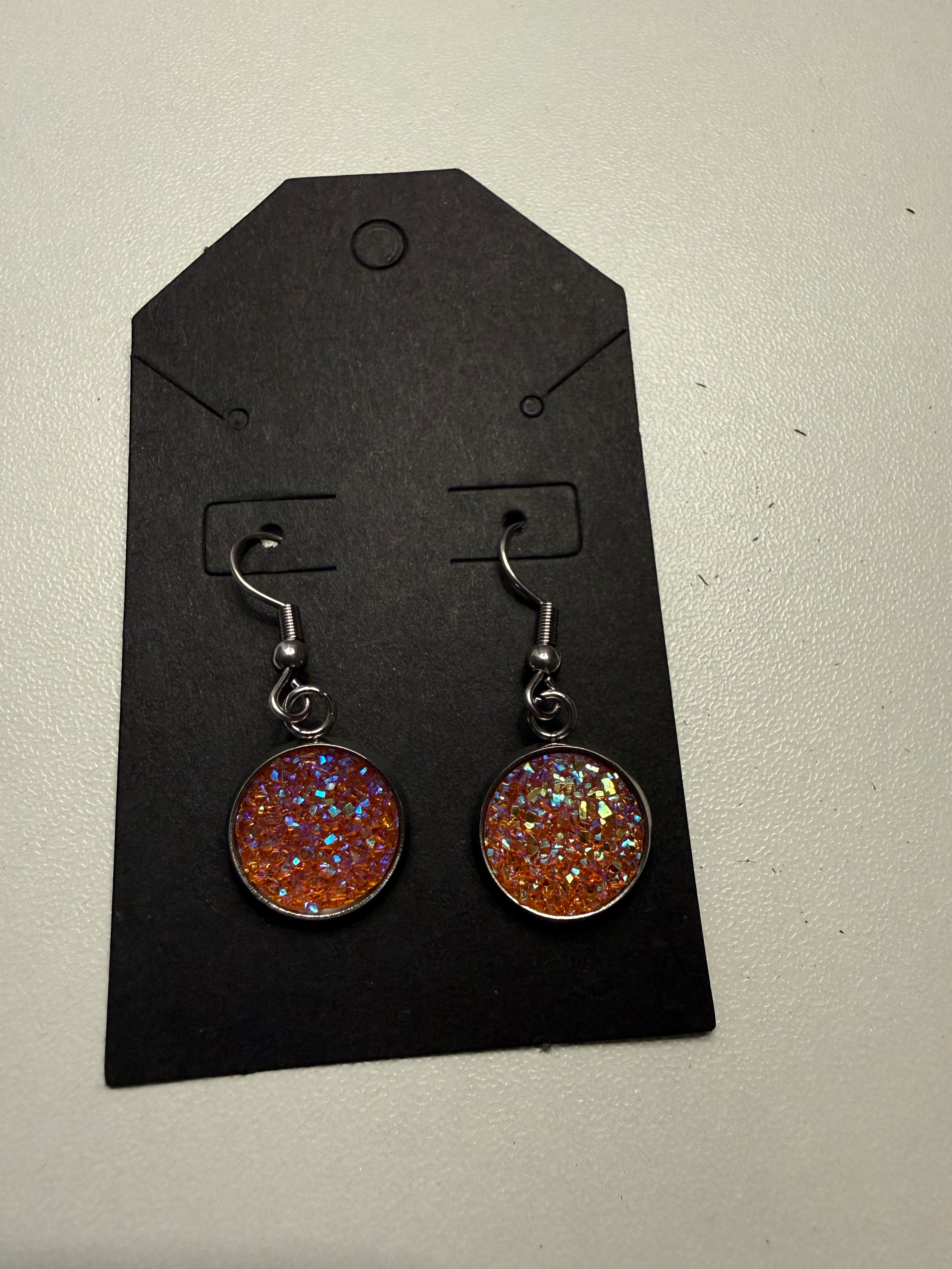 Druzy Dangle Earrings