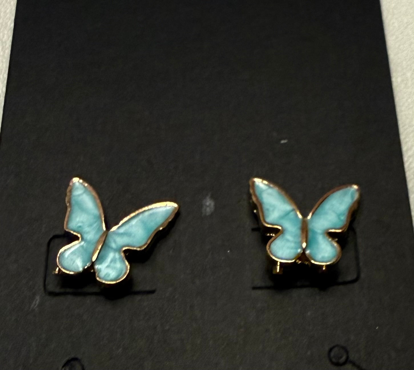 Stud Butterfly Earrings