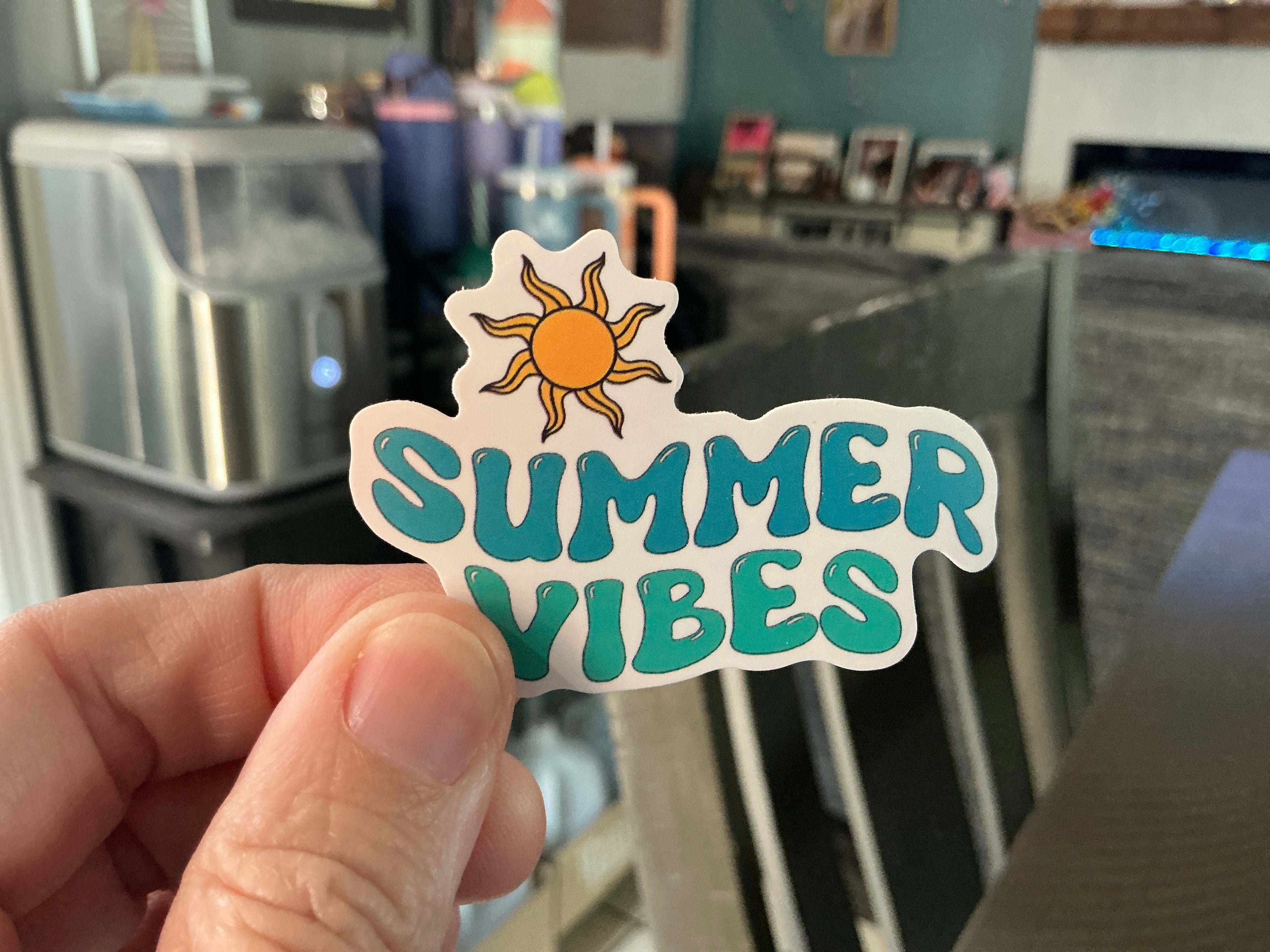 Water bottle stickers- Summer I turned pretty