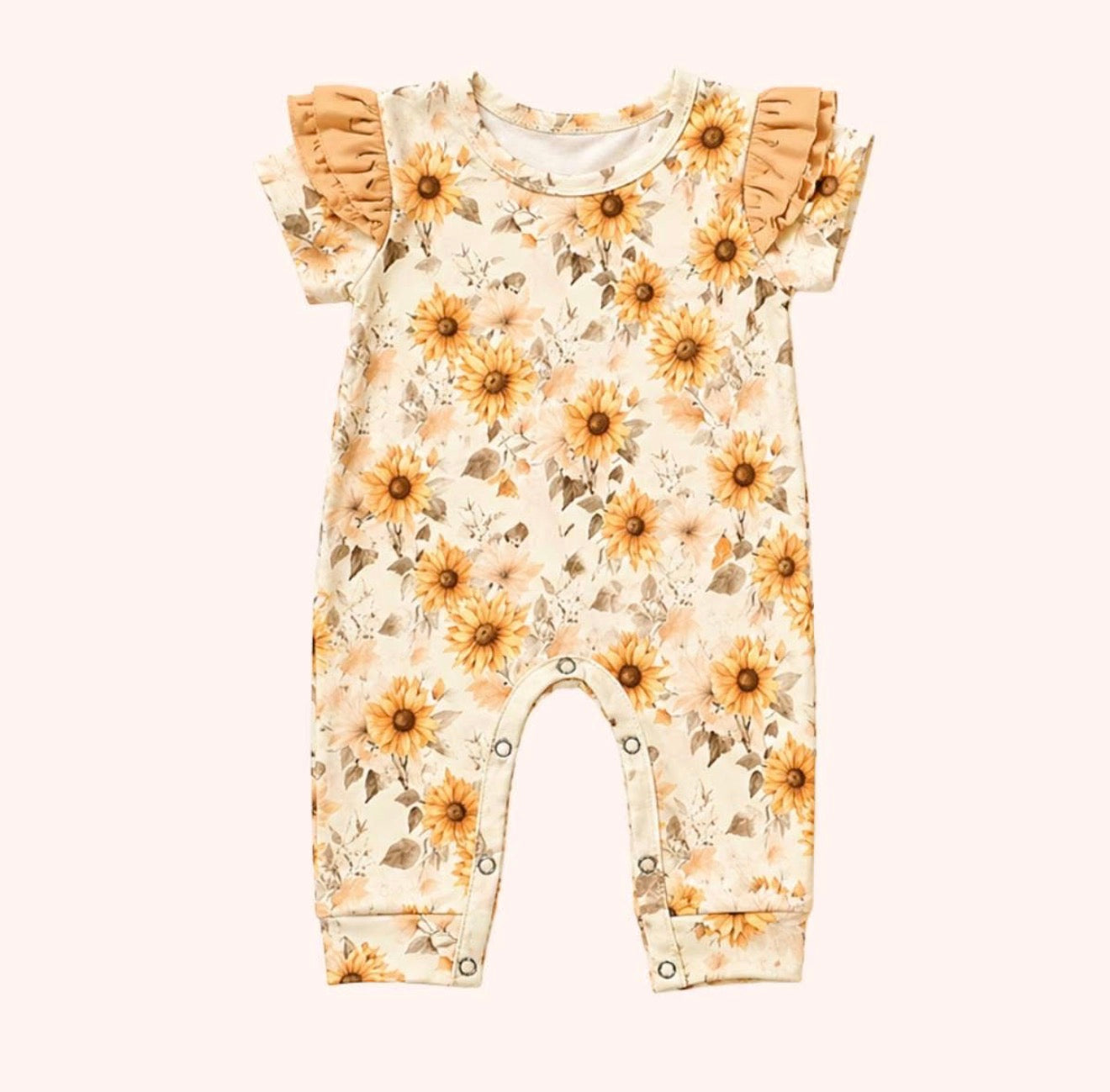 Fields of Sunshine Girl Romper