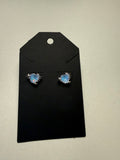 Heart Studs with Stars