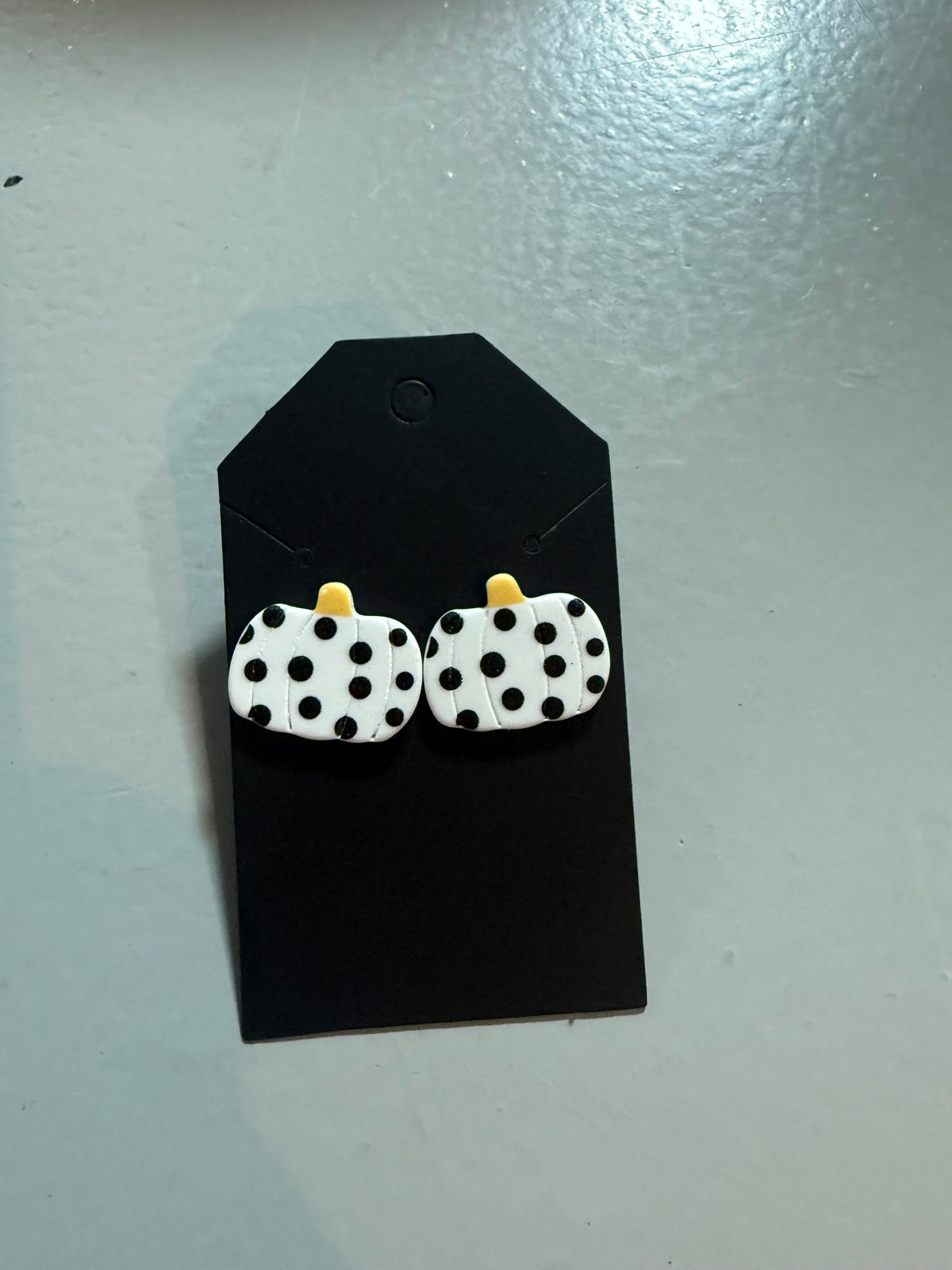Cut Pumpkin Earrings