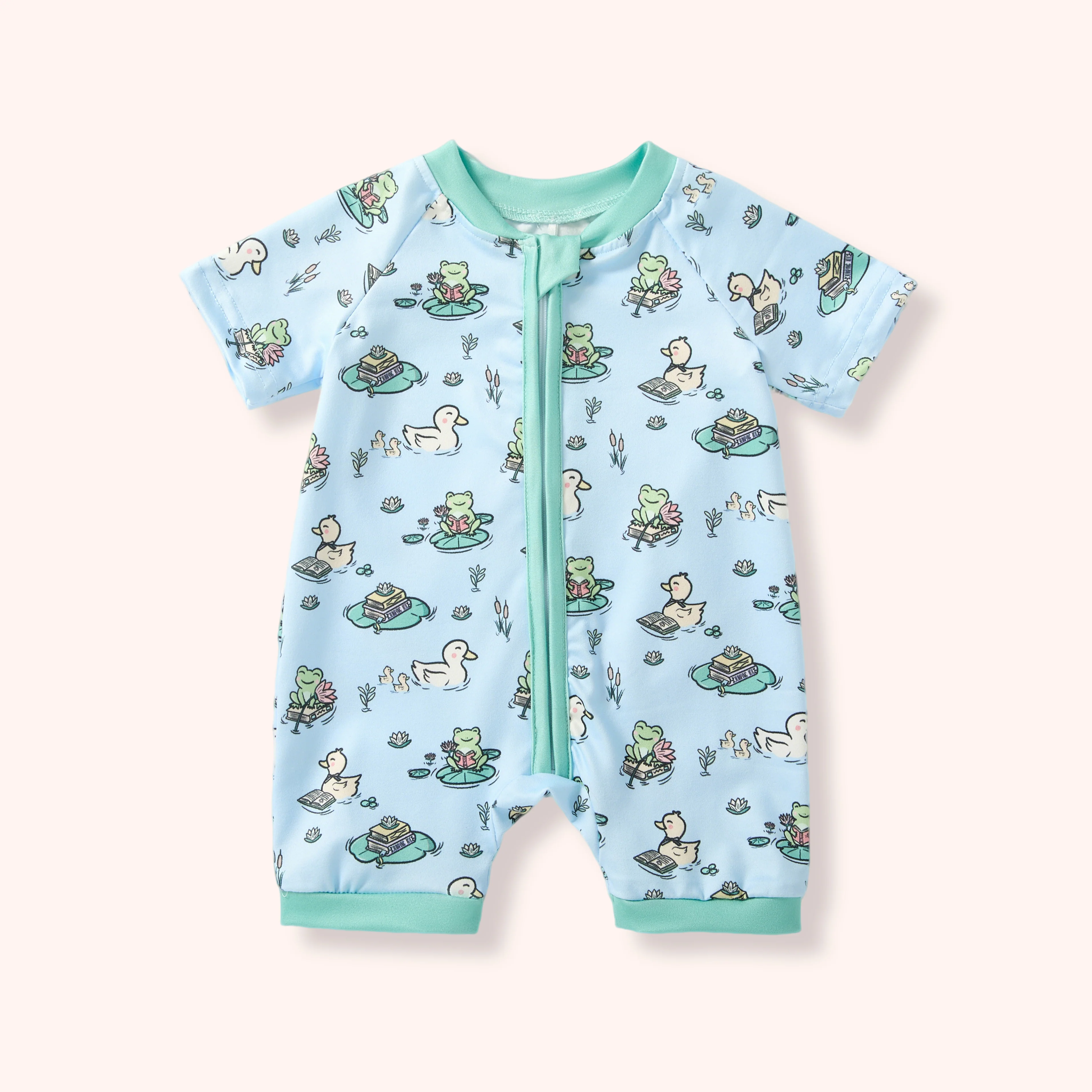 Pond Pals Boy Romper