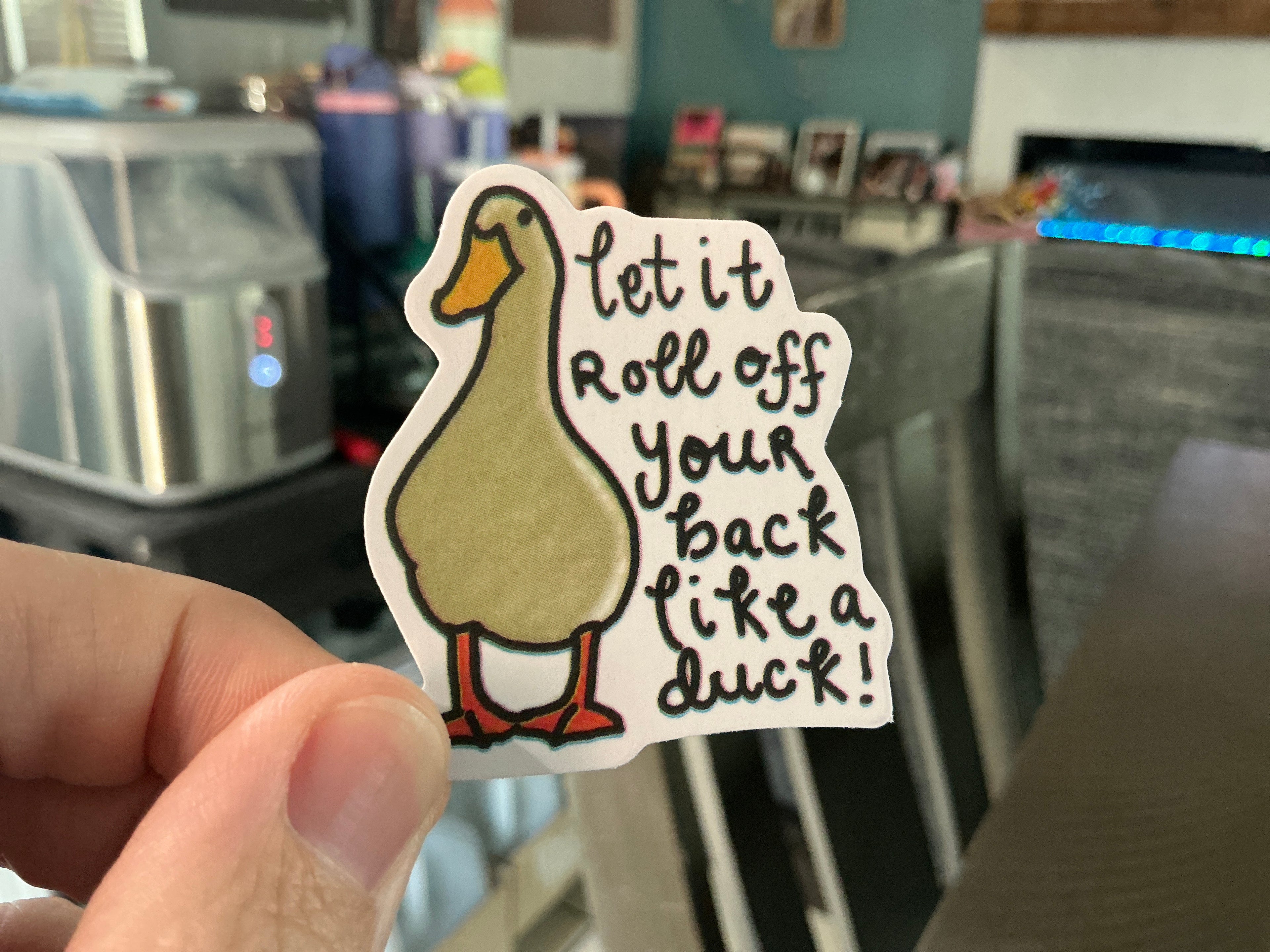 Goose Water bottle Stickers