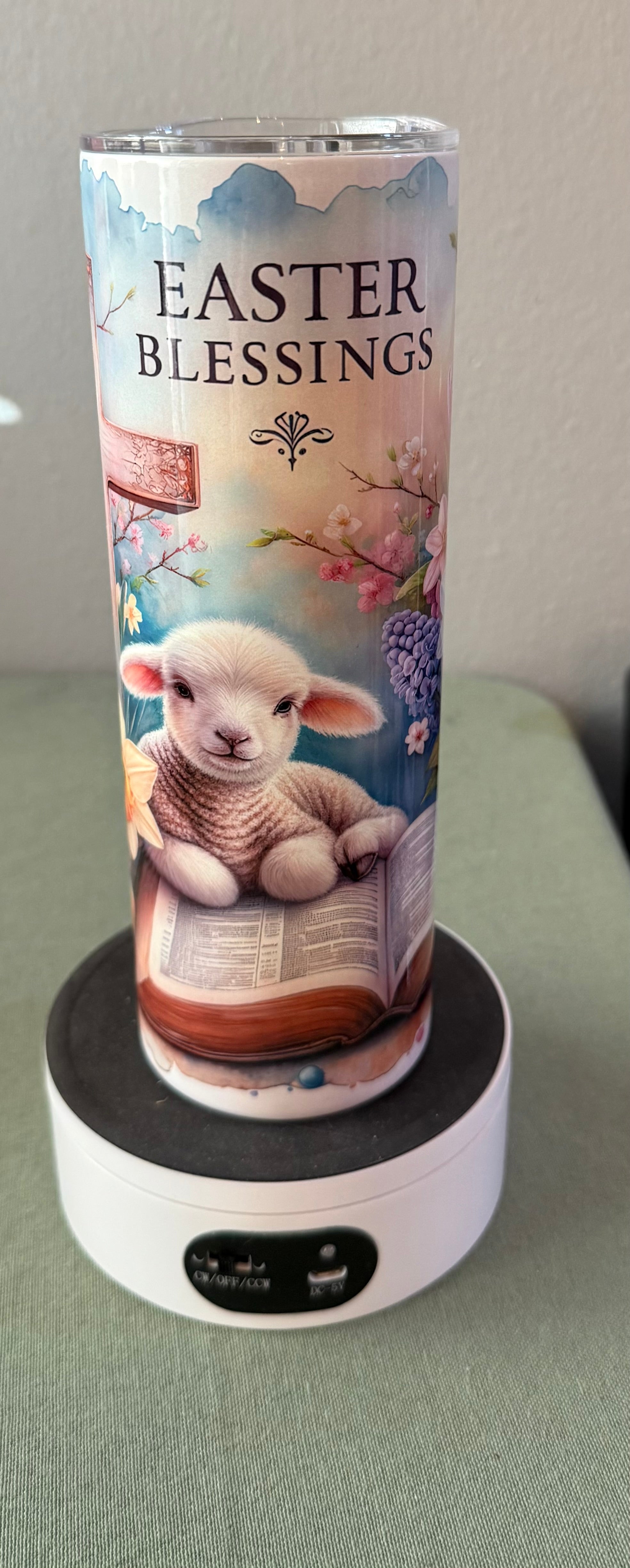 Easter Blessings Tumbler 20 0z