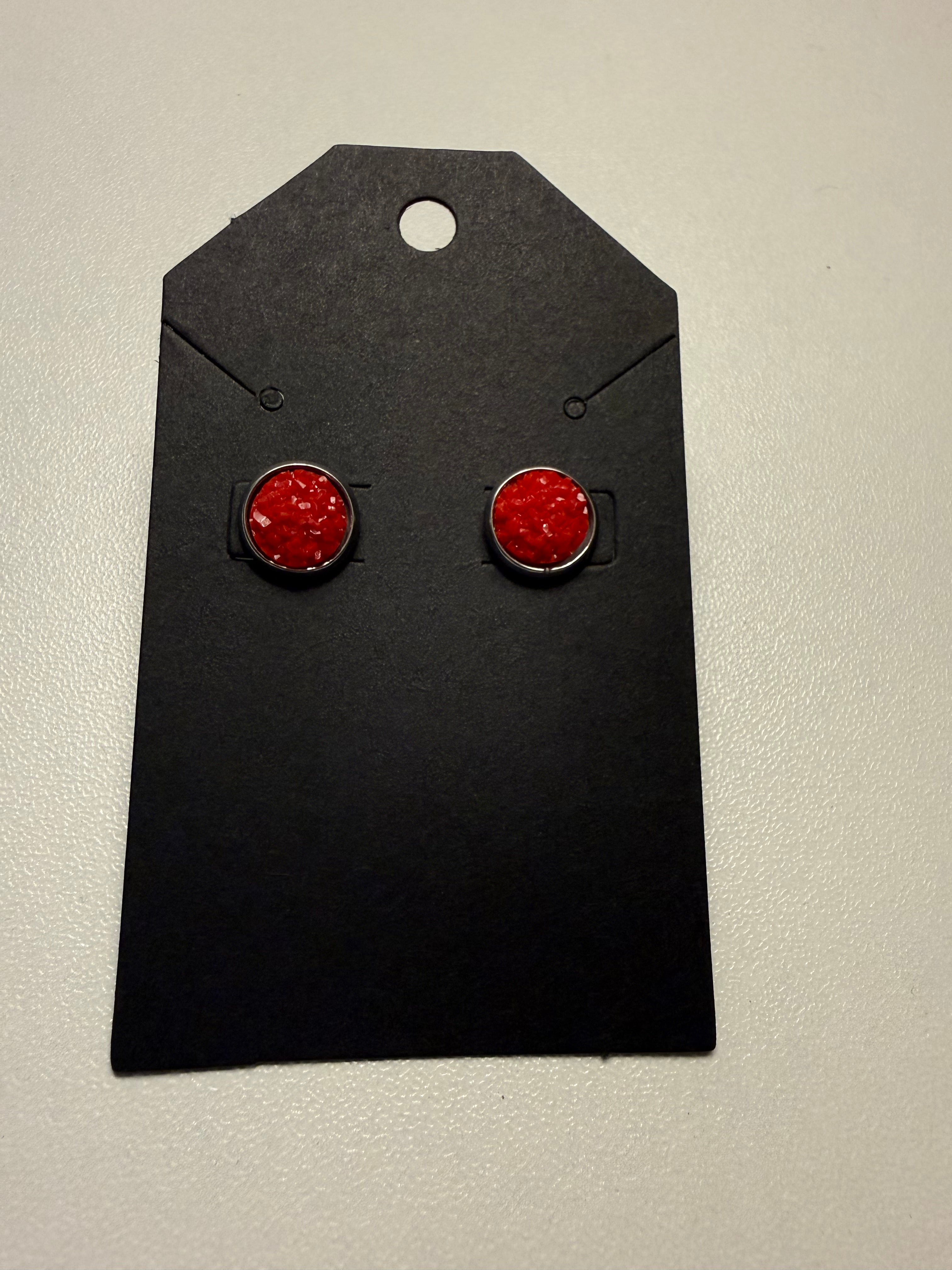 Druzy Earring Studs