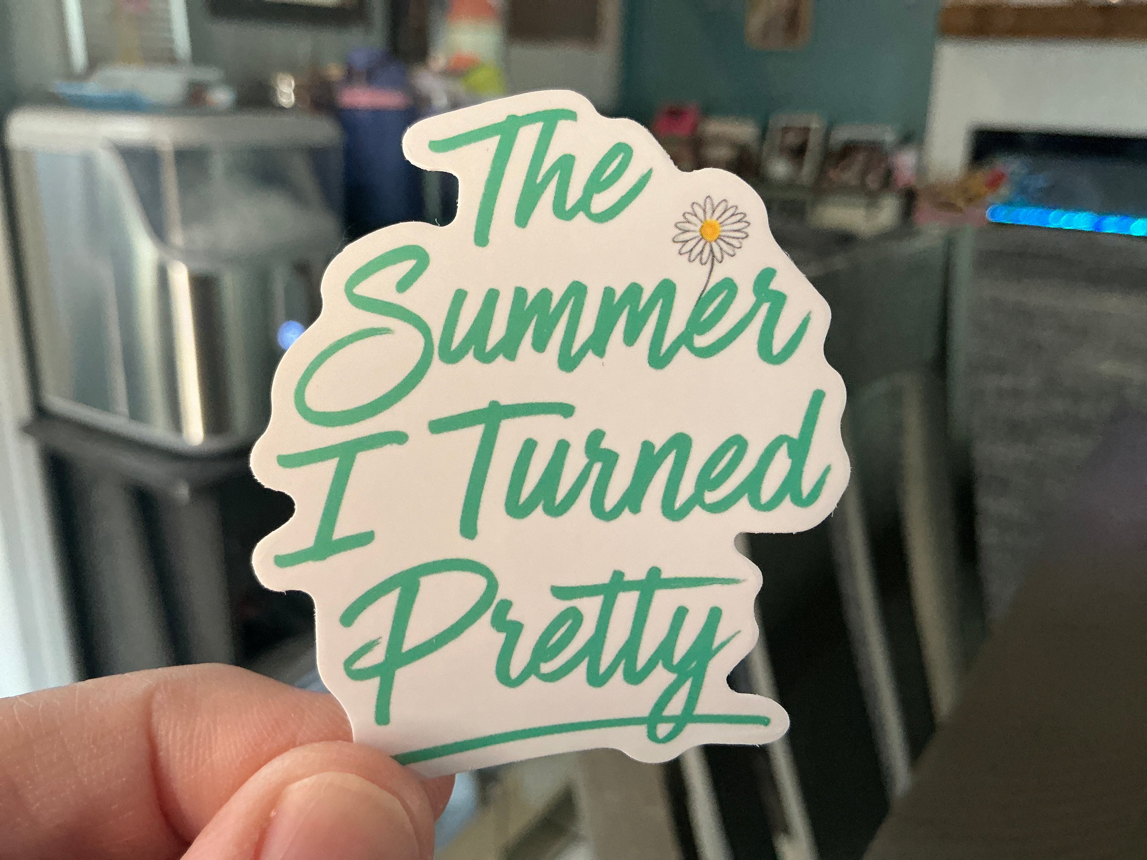 Water bottle stickers- Summer I turned pretty