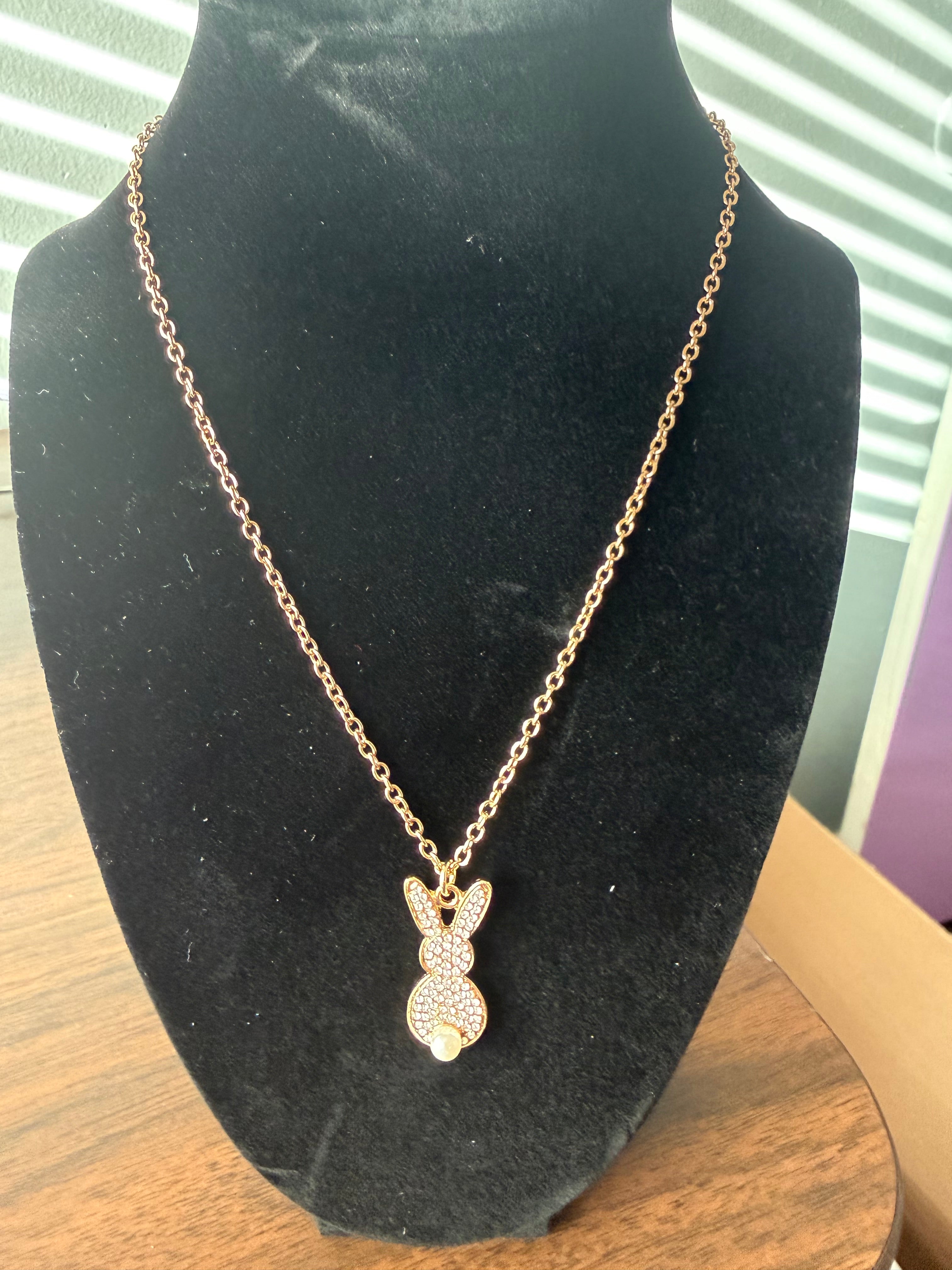 Bunny Bling Necklace