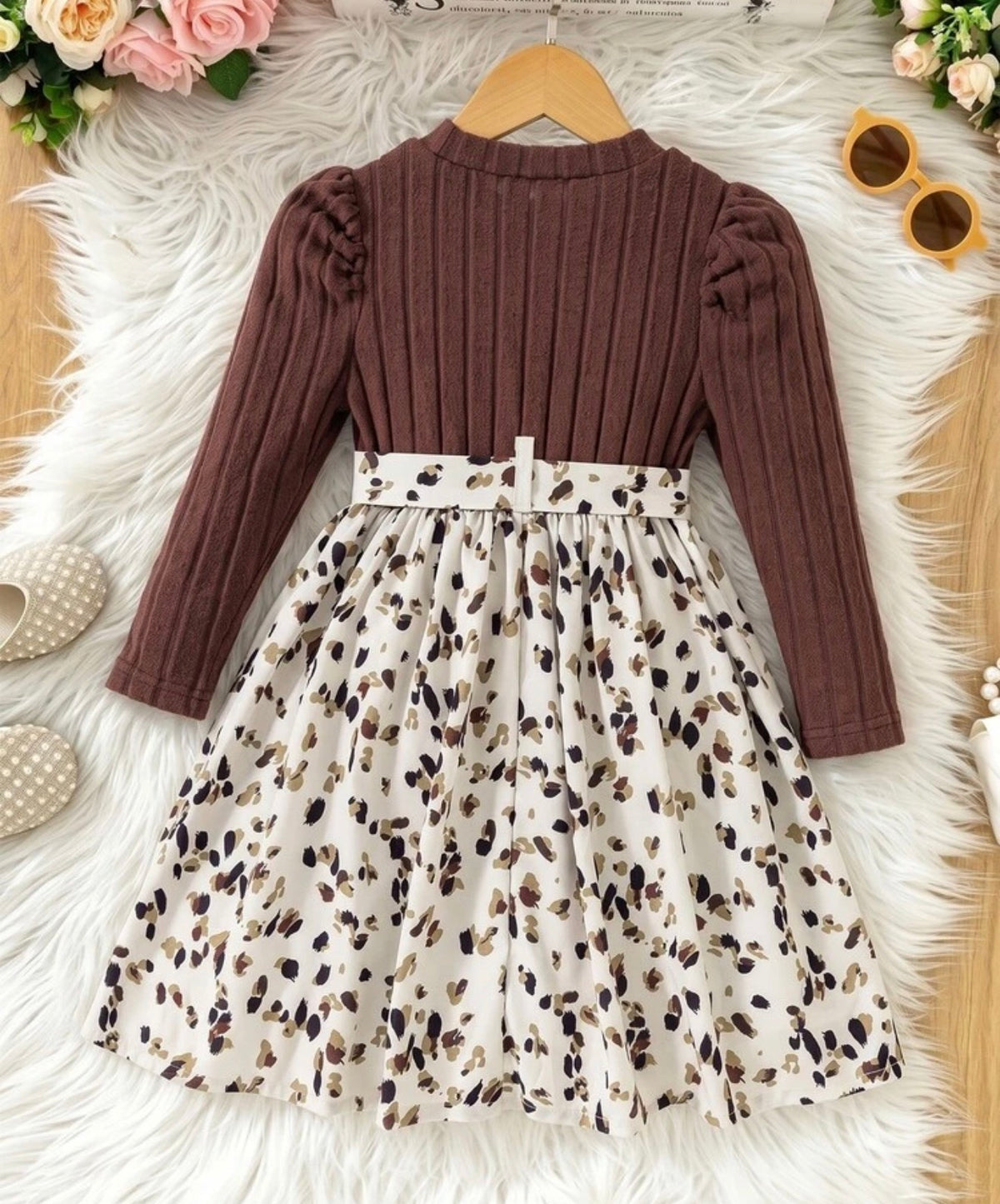 Autumn Brown Dress