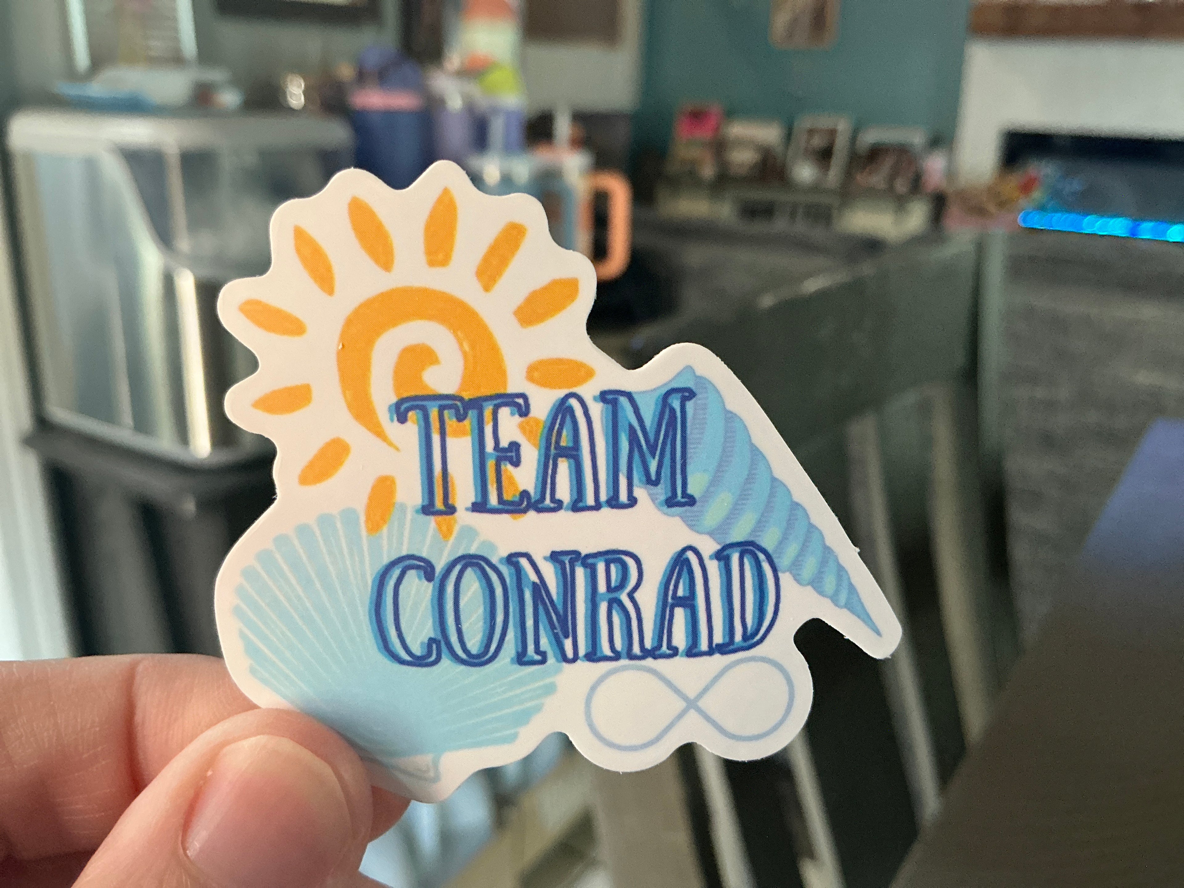 Water bottle stickers- Summer I turned pretty