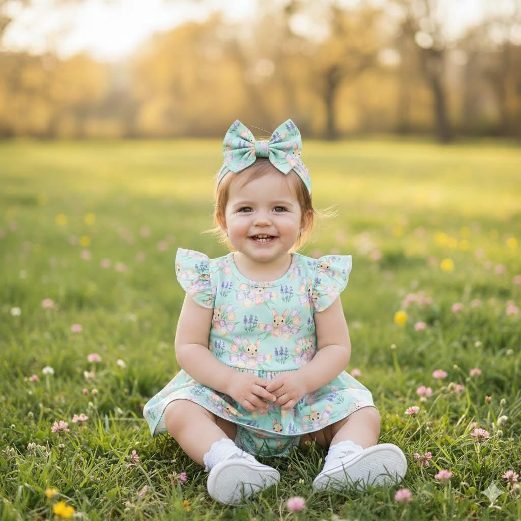 Bunny Bouquet- Romper