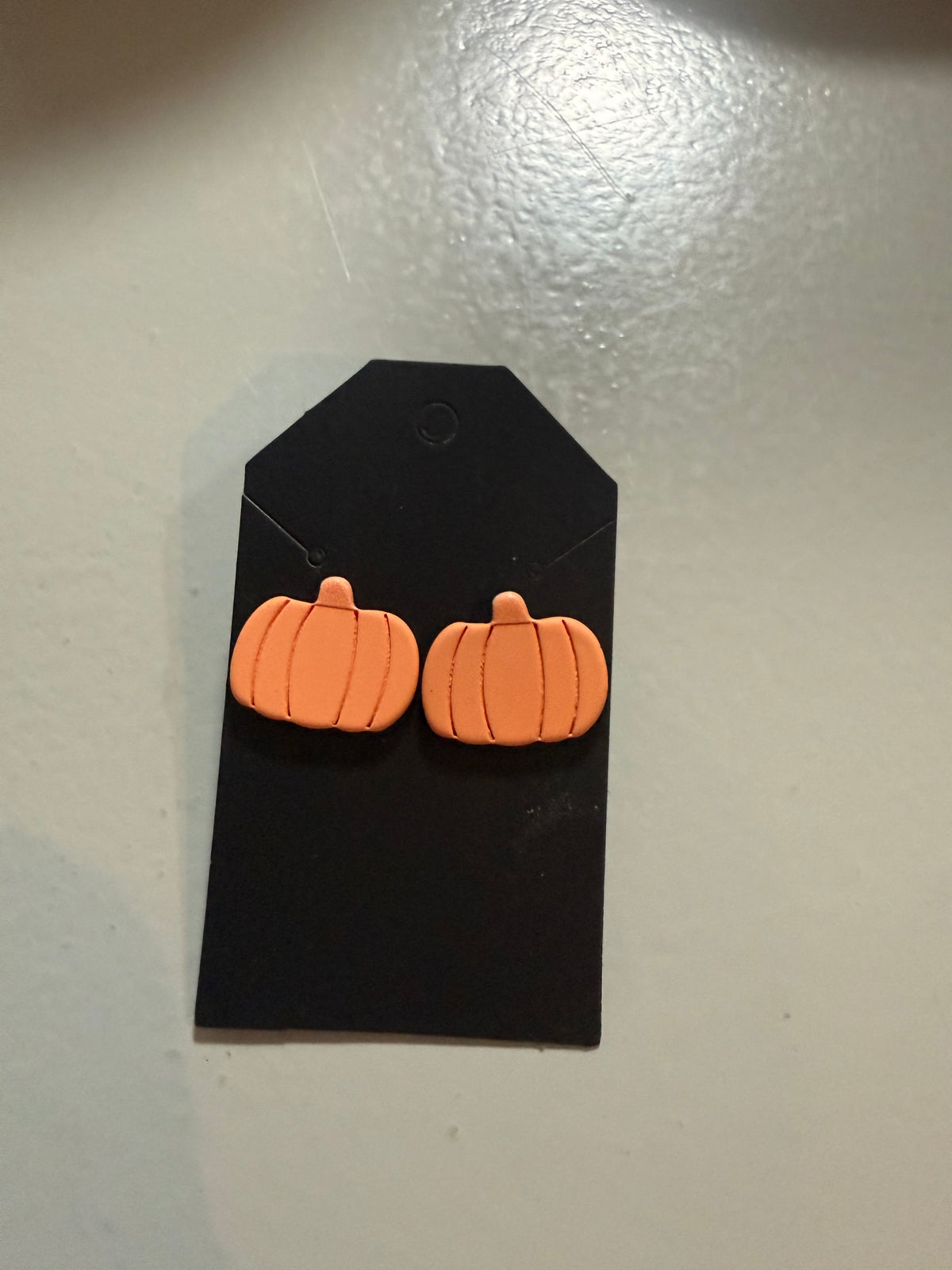 Cut Pumpkin Earrings