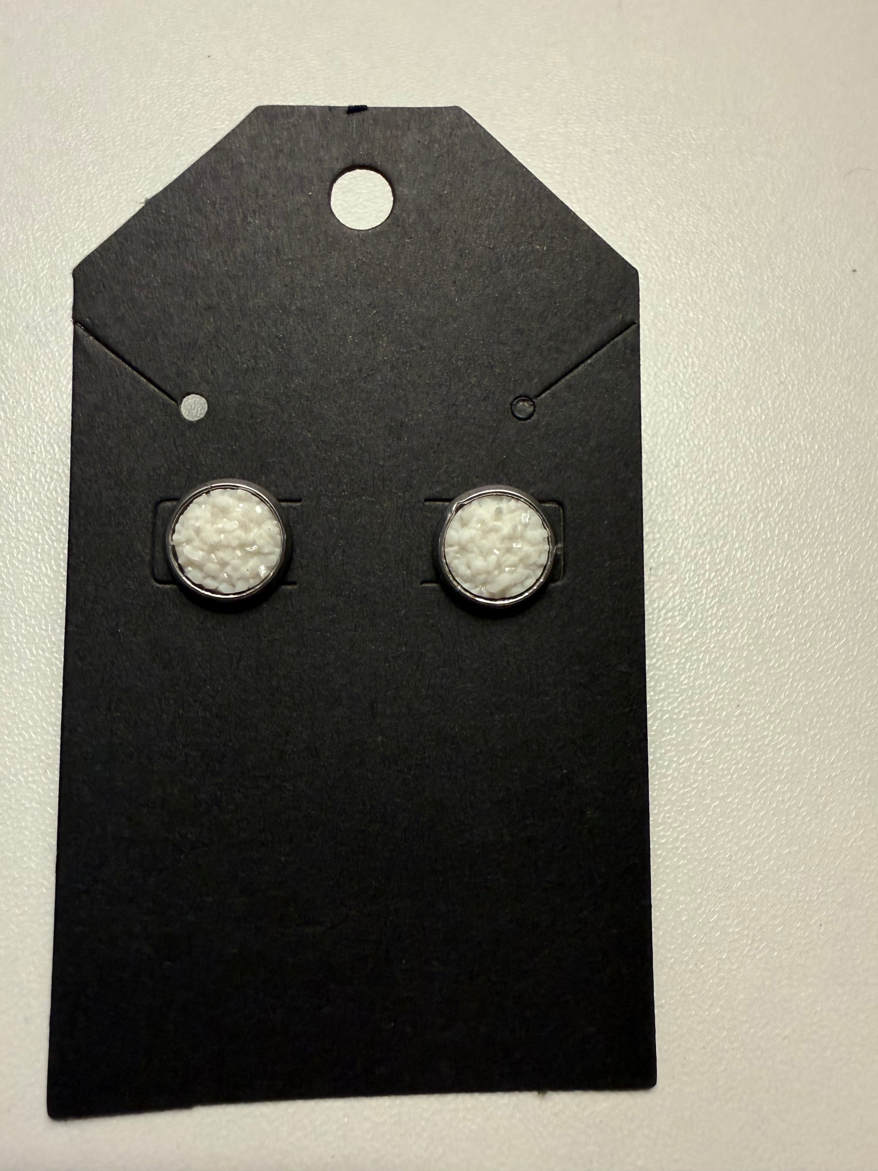 Druzy Stud Earrings