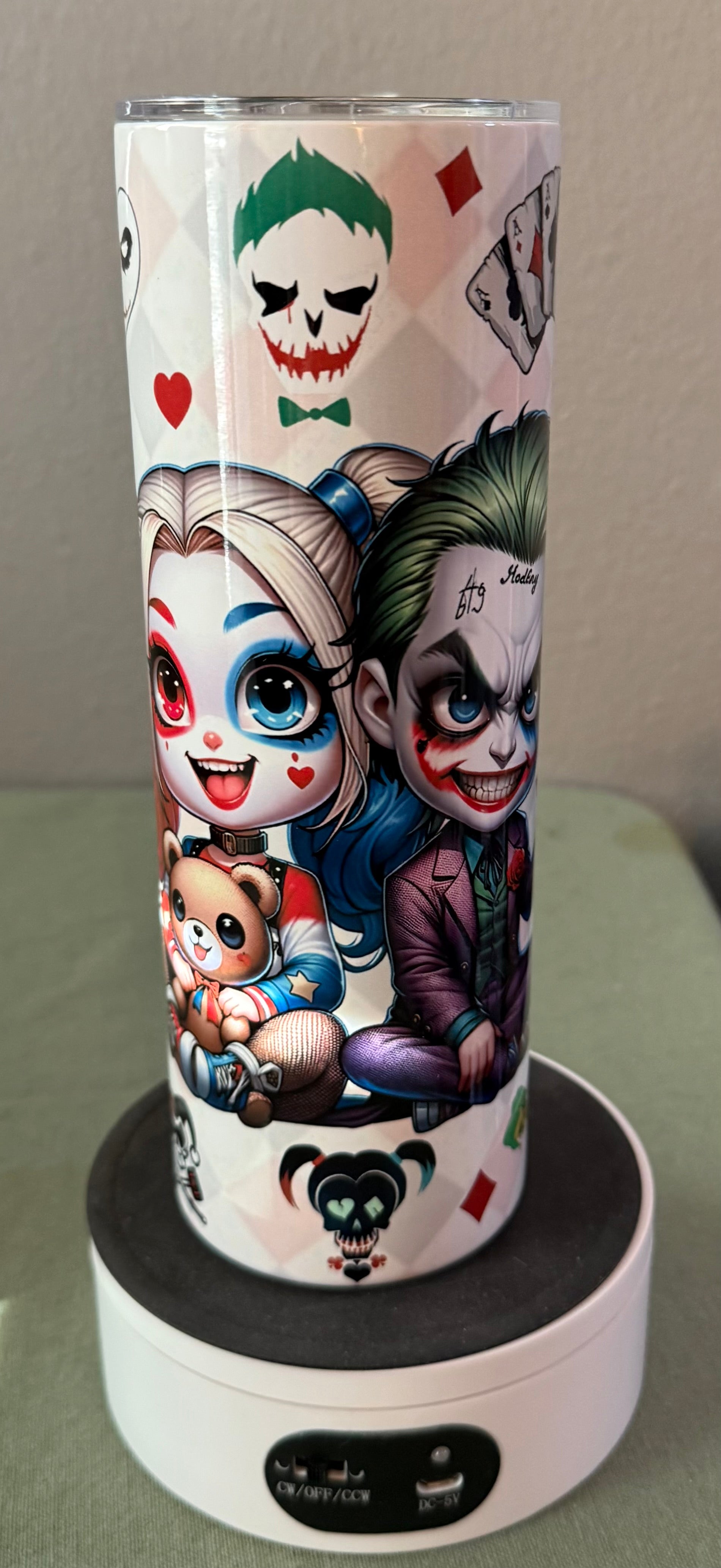 Joker and Harley Quinn Tumbler