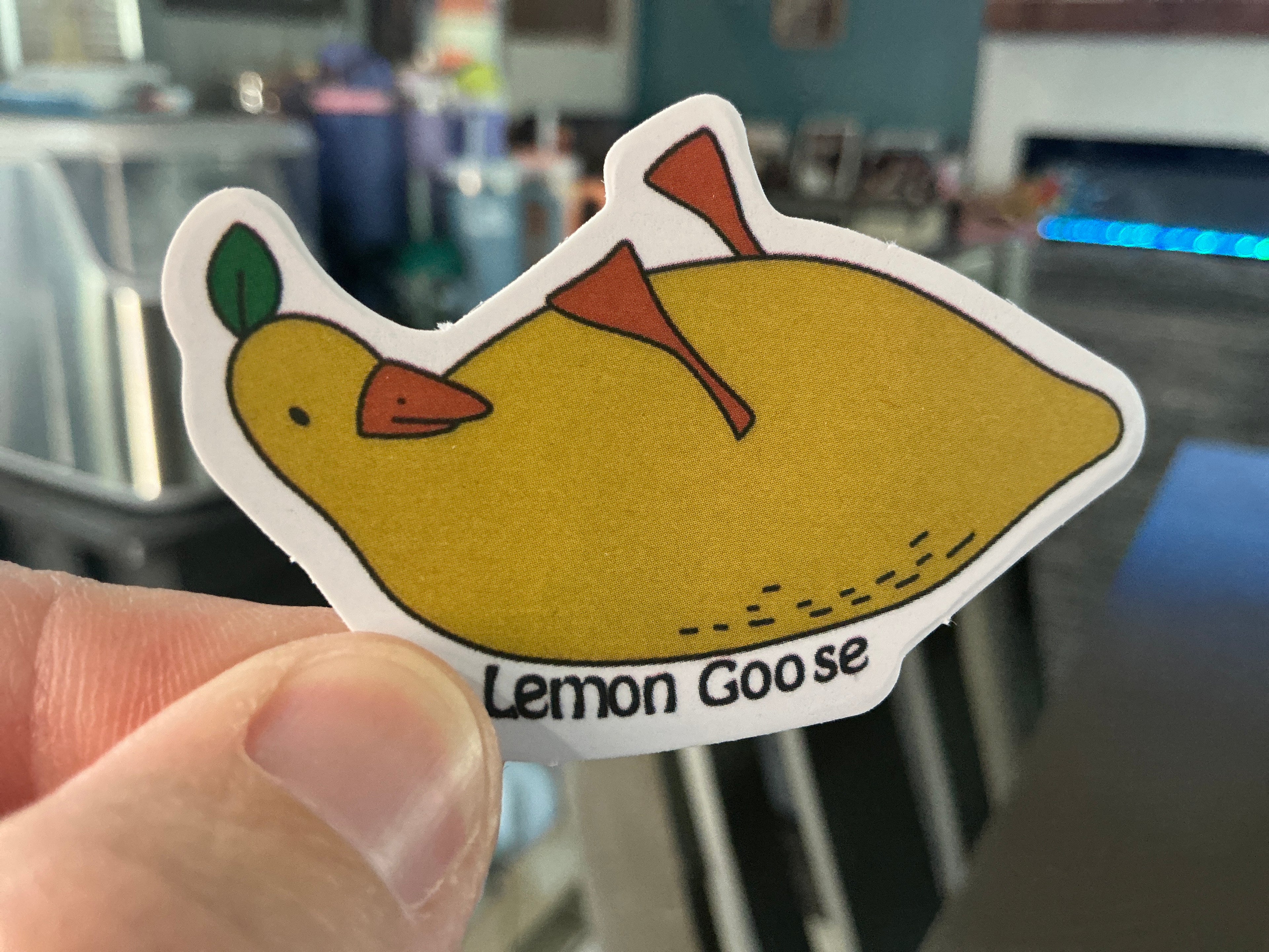 Goose Water bottle Stickers