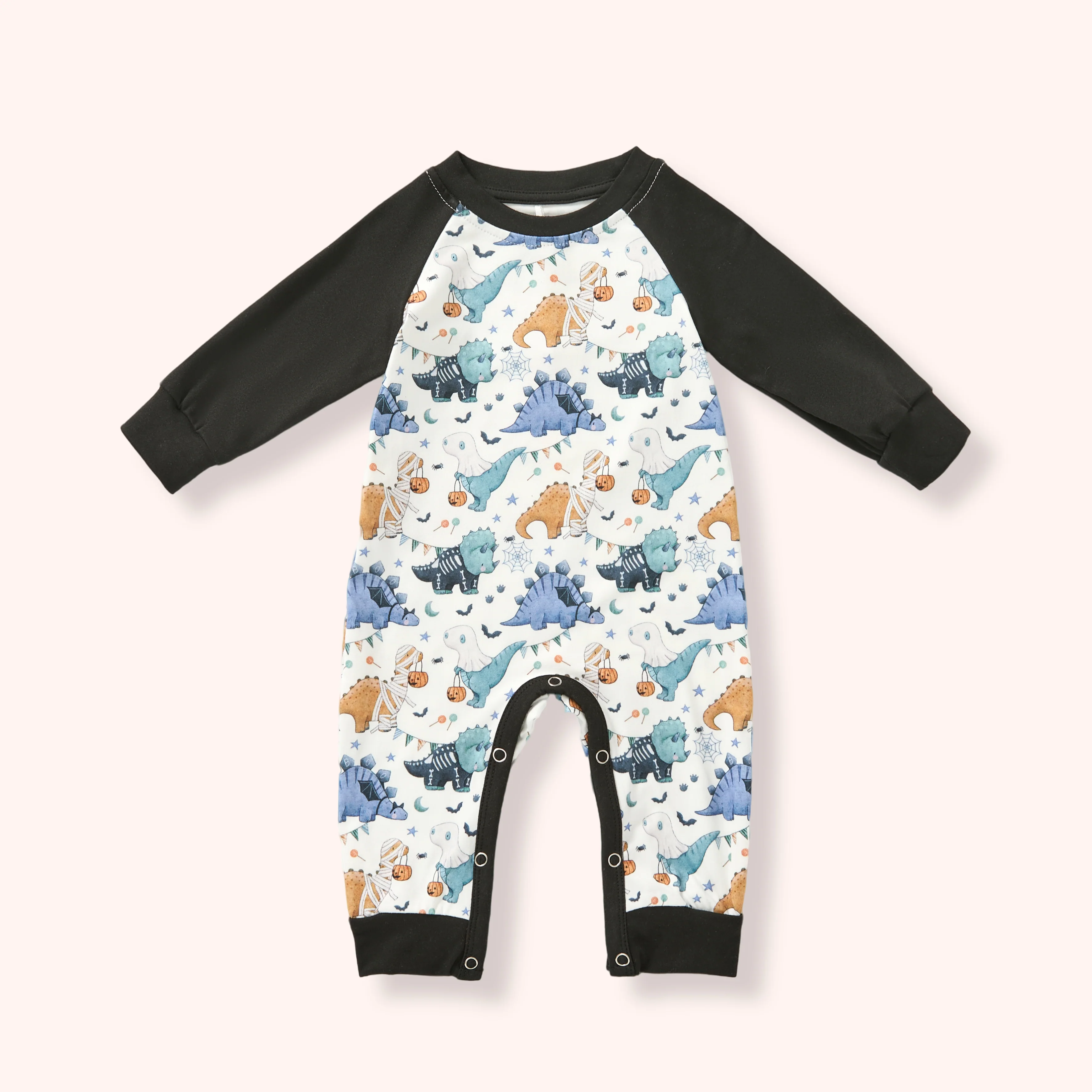 Trick-O-Saurus Boy Romper