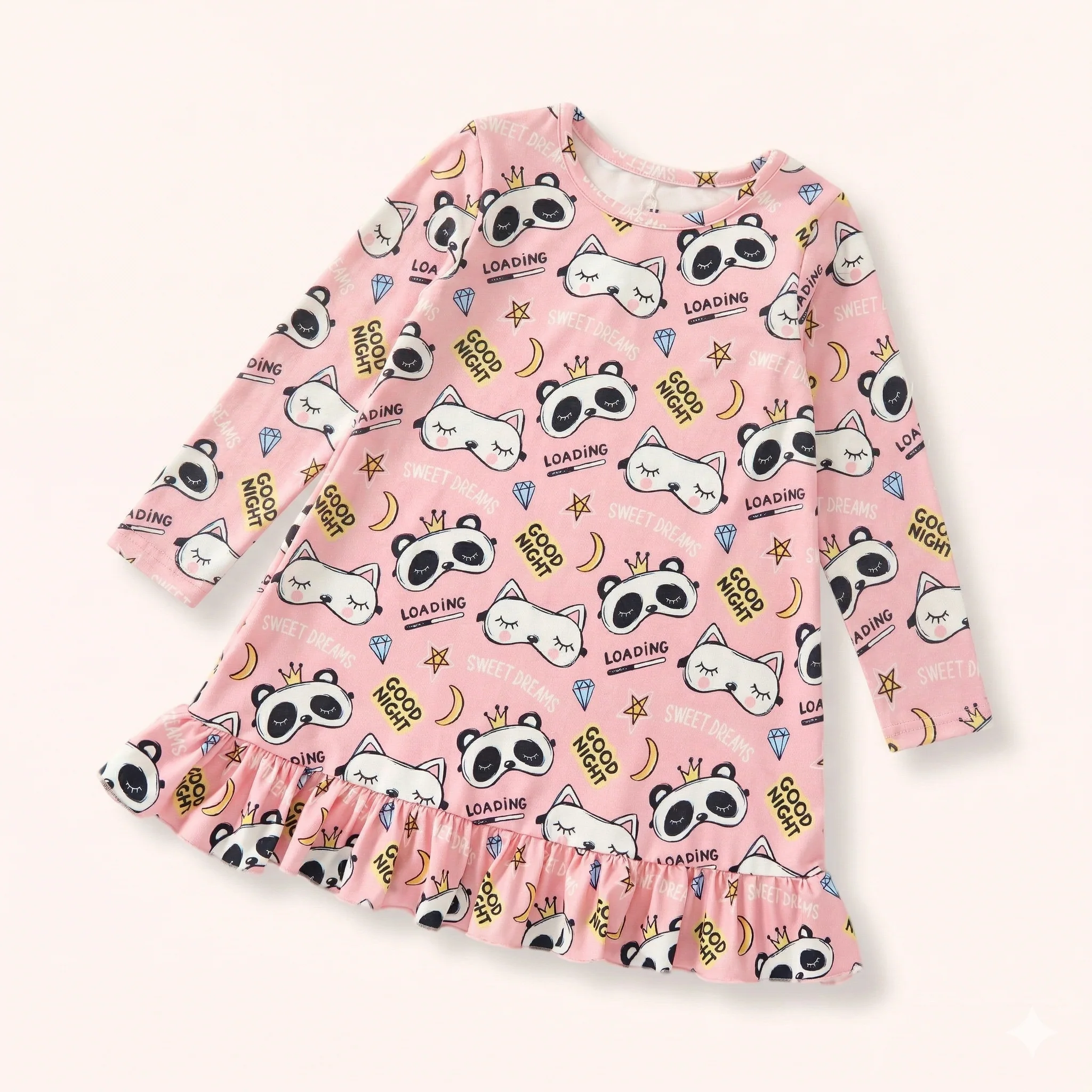 Sleepover Squad- Girls Nightgown