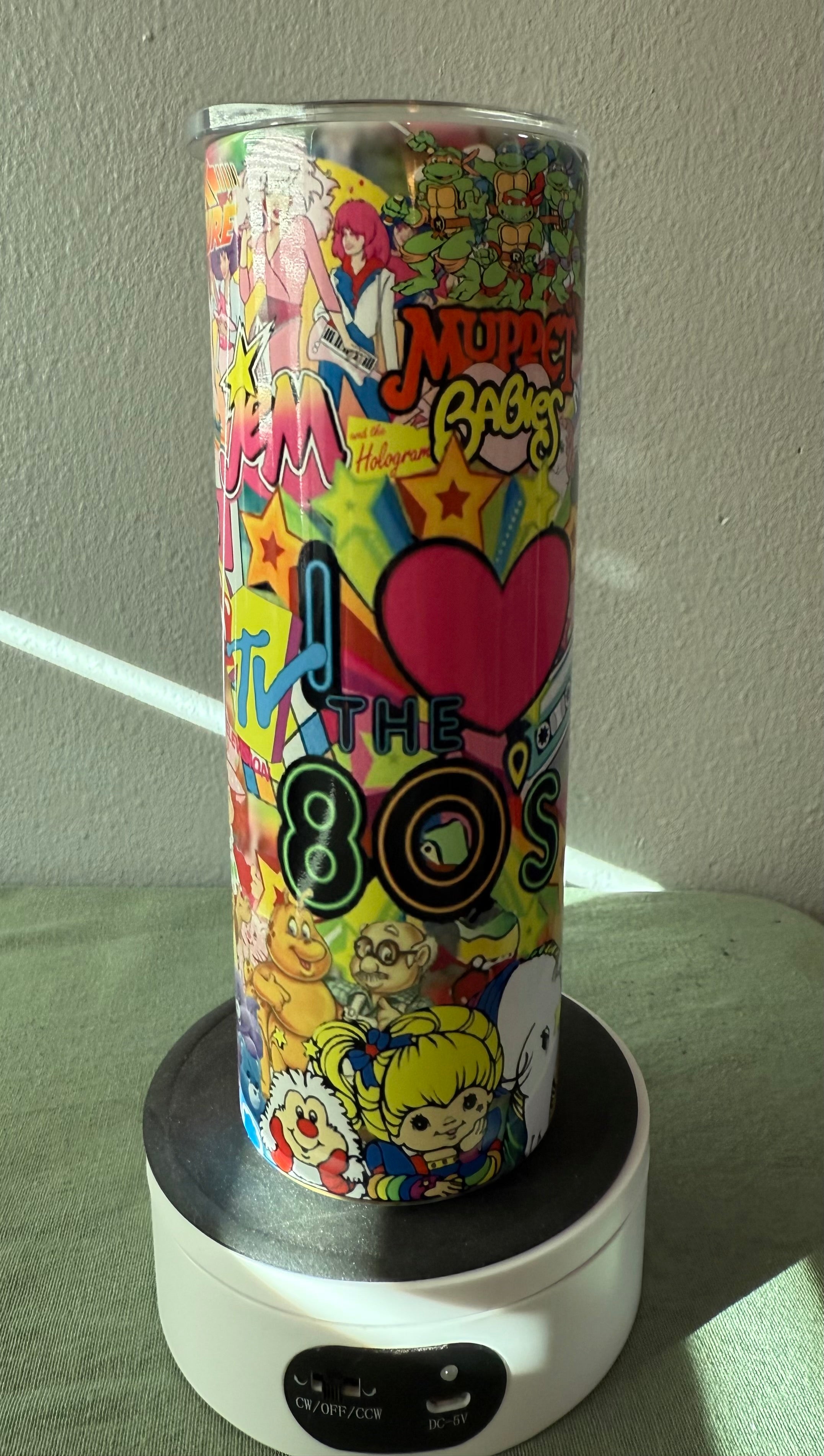 I love the 80’s Tumbler