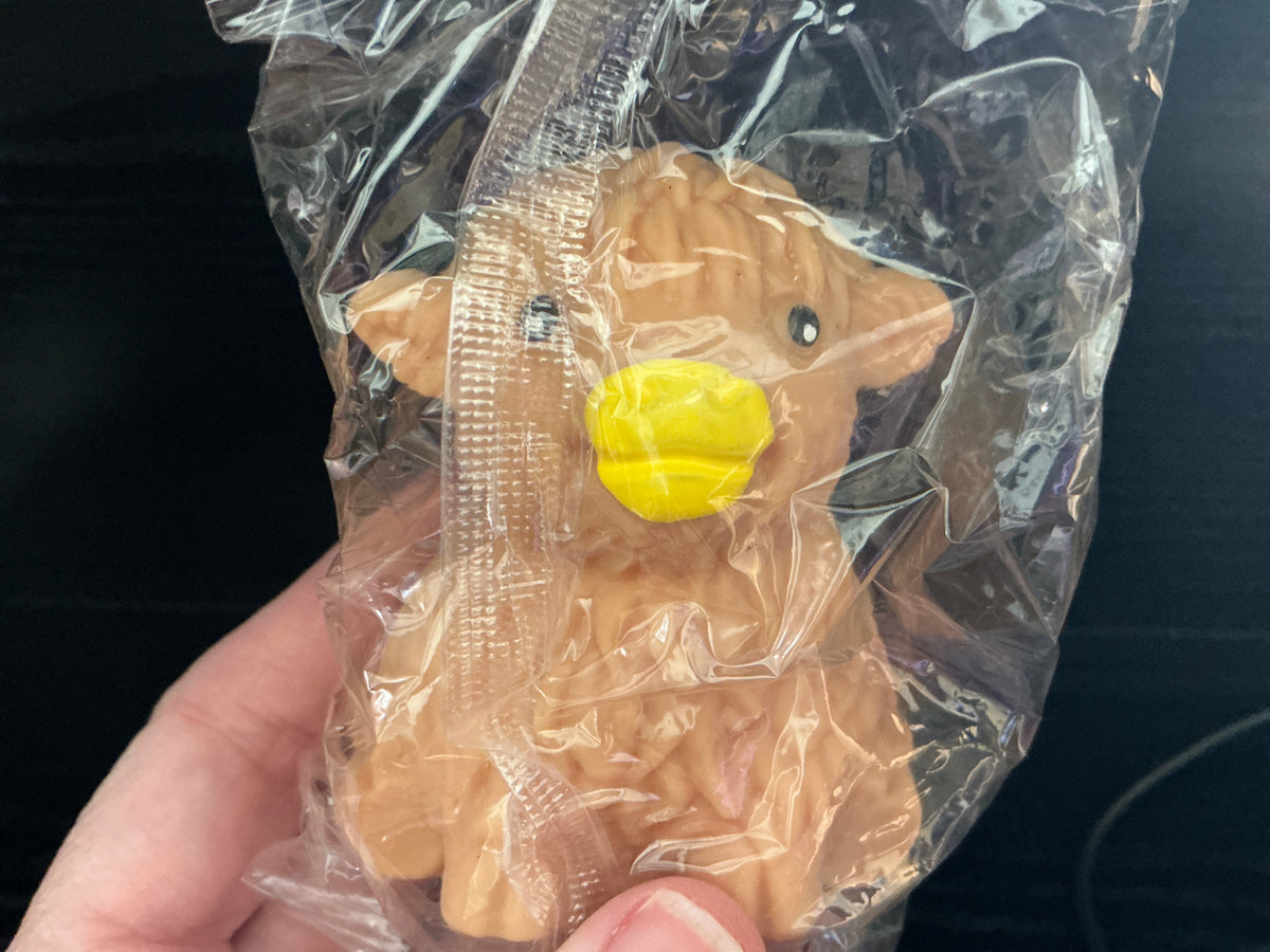 Handsome Highland Cow Squishy