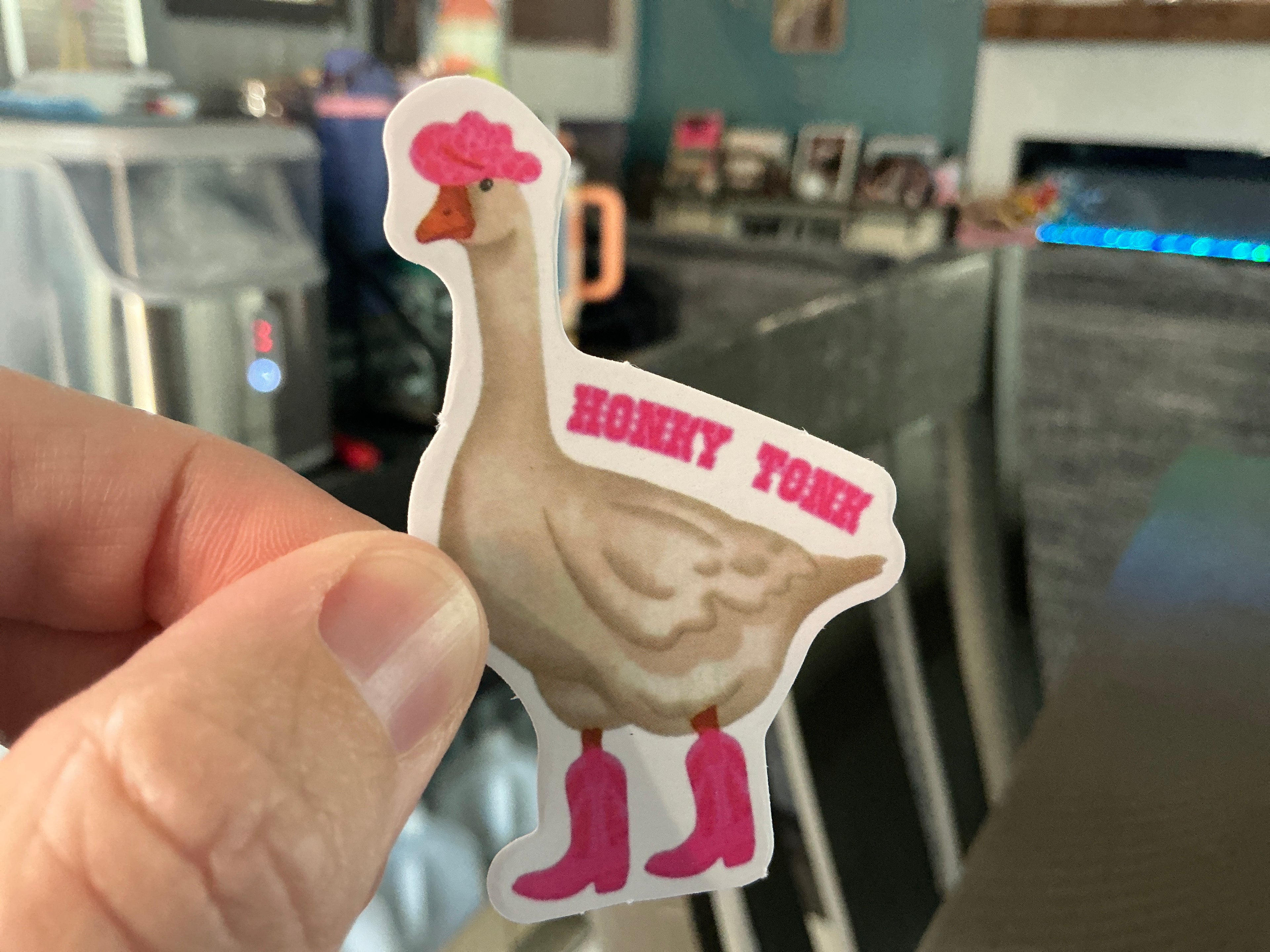 Goose Water bottle Stickers
