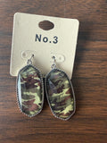 Mia Camo Silver tone Earrings