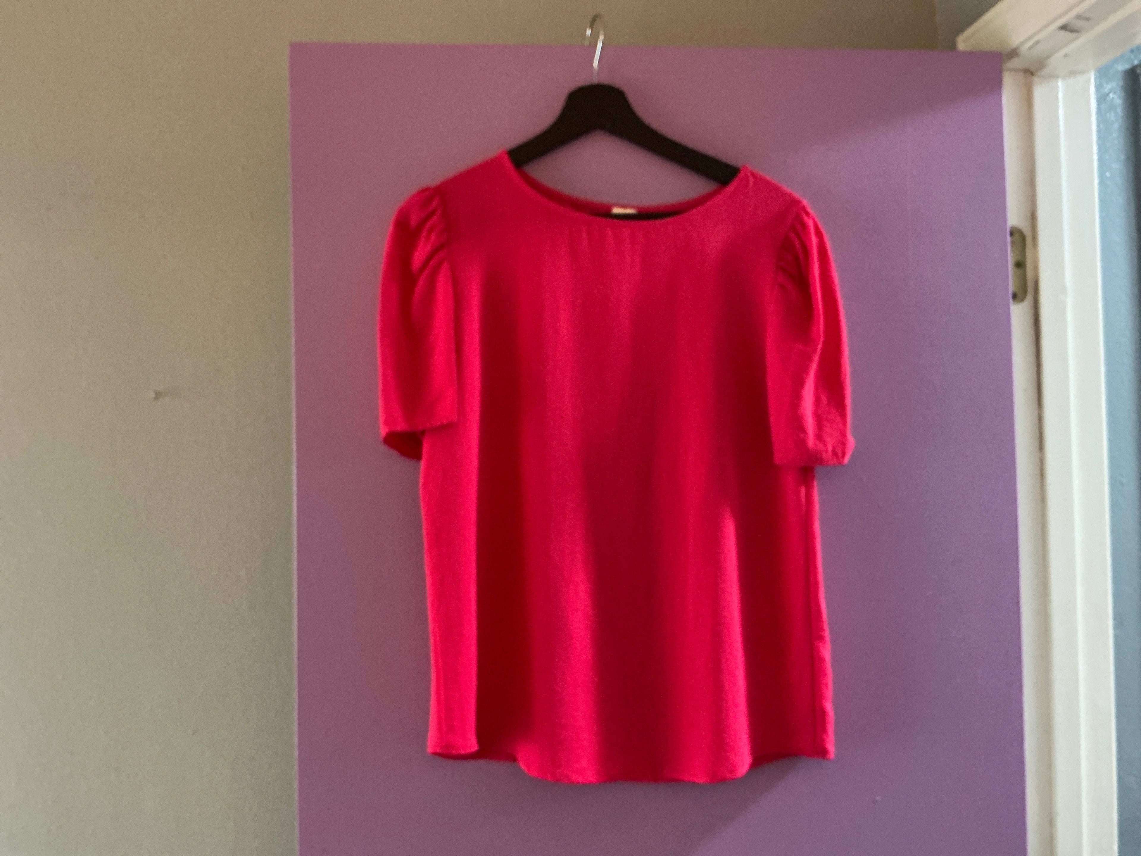 Cute Pink Business Casual Top-7th Ray