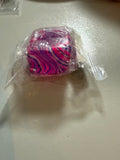 Small Purple Swirl Cube