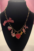 Shiny Luxe Sweet Sentiments Charm Necklace