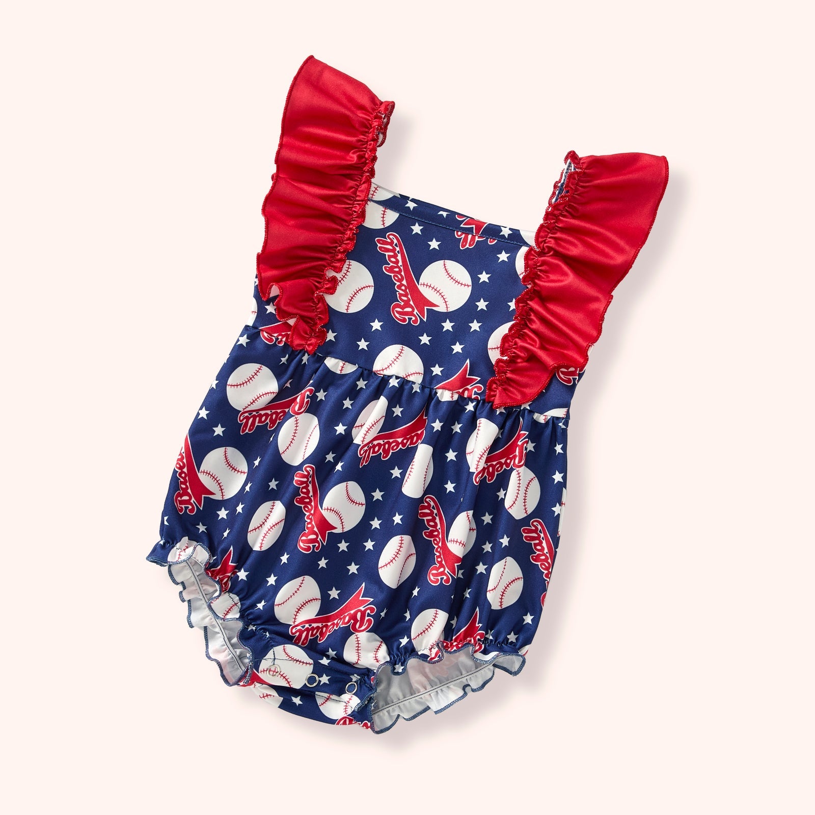 New!!! Play Ball- Girl Romper