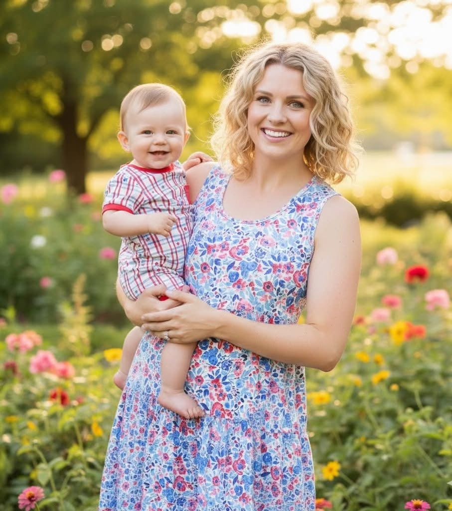 Freedom Fields- Mom Dress