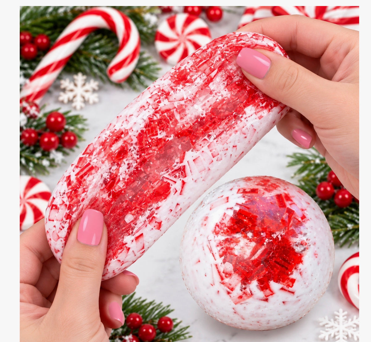 Peppermint Ice Squishy Ball