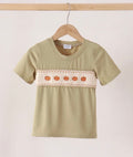 Sage Pumpkin Boy Top