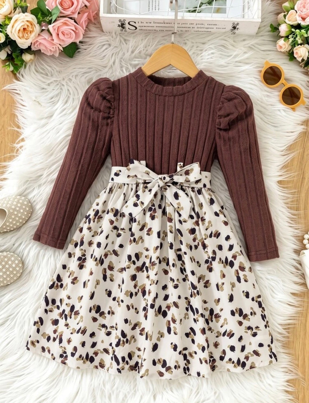 Autumn Brown Dress