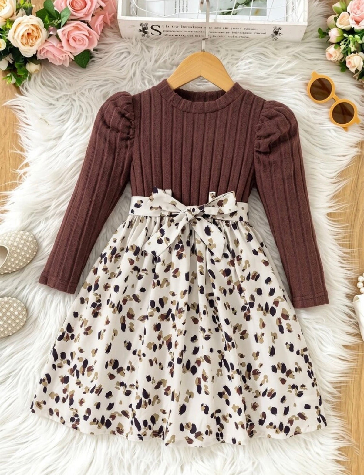 Autumn Brown Dress
