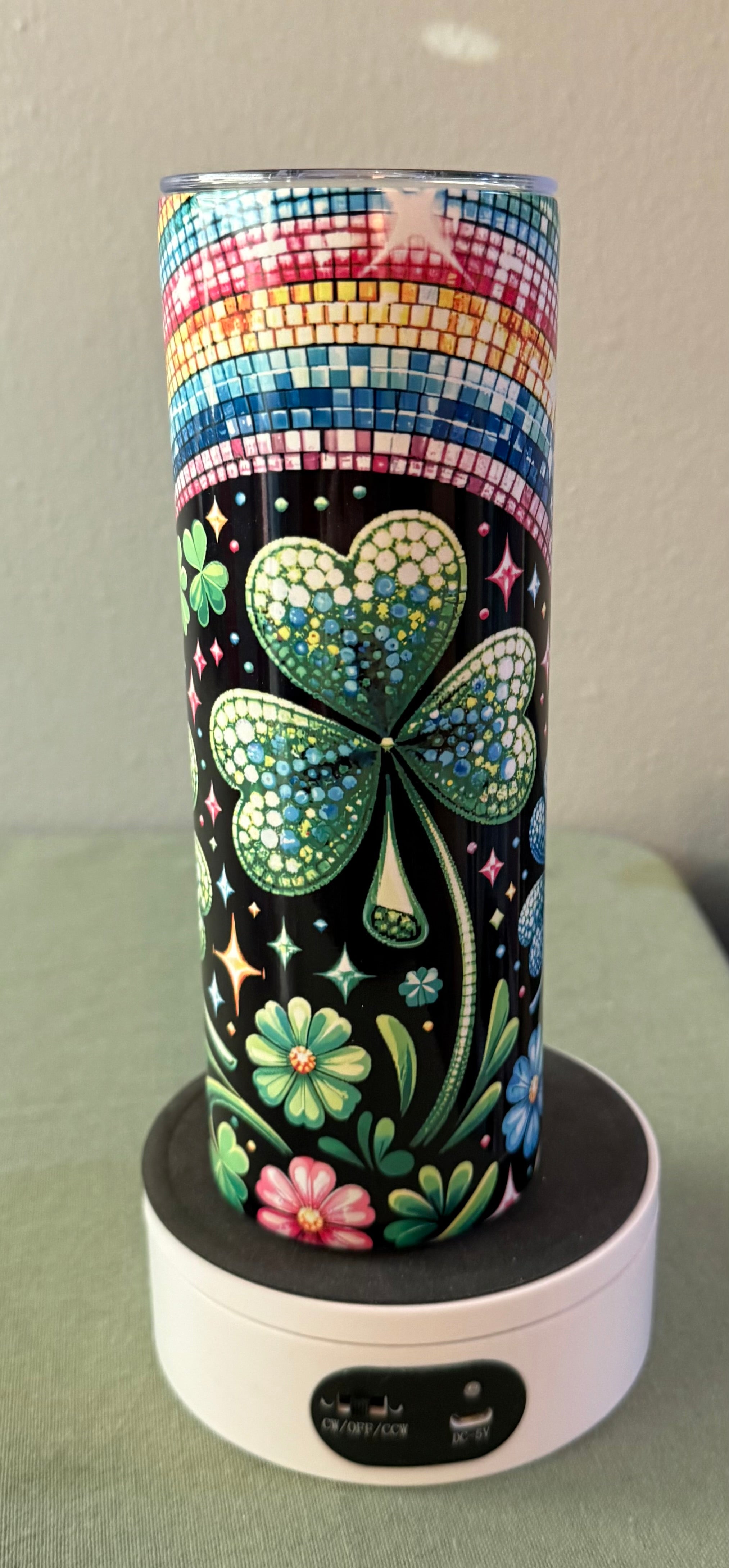 4 Leaf Clover 20 oz Tumbler