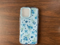 iPhone 16 Pro Max Case- Blue Bows and Flowers