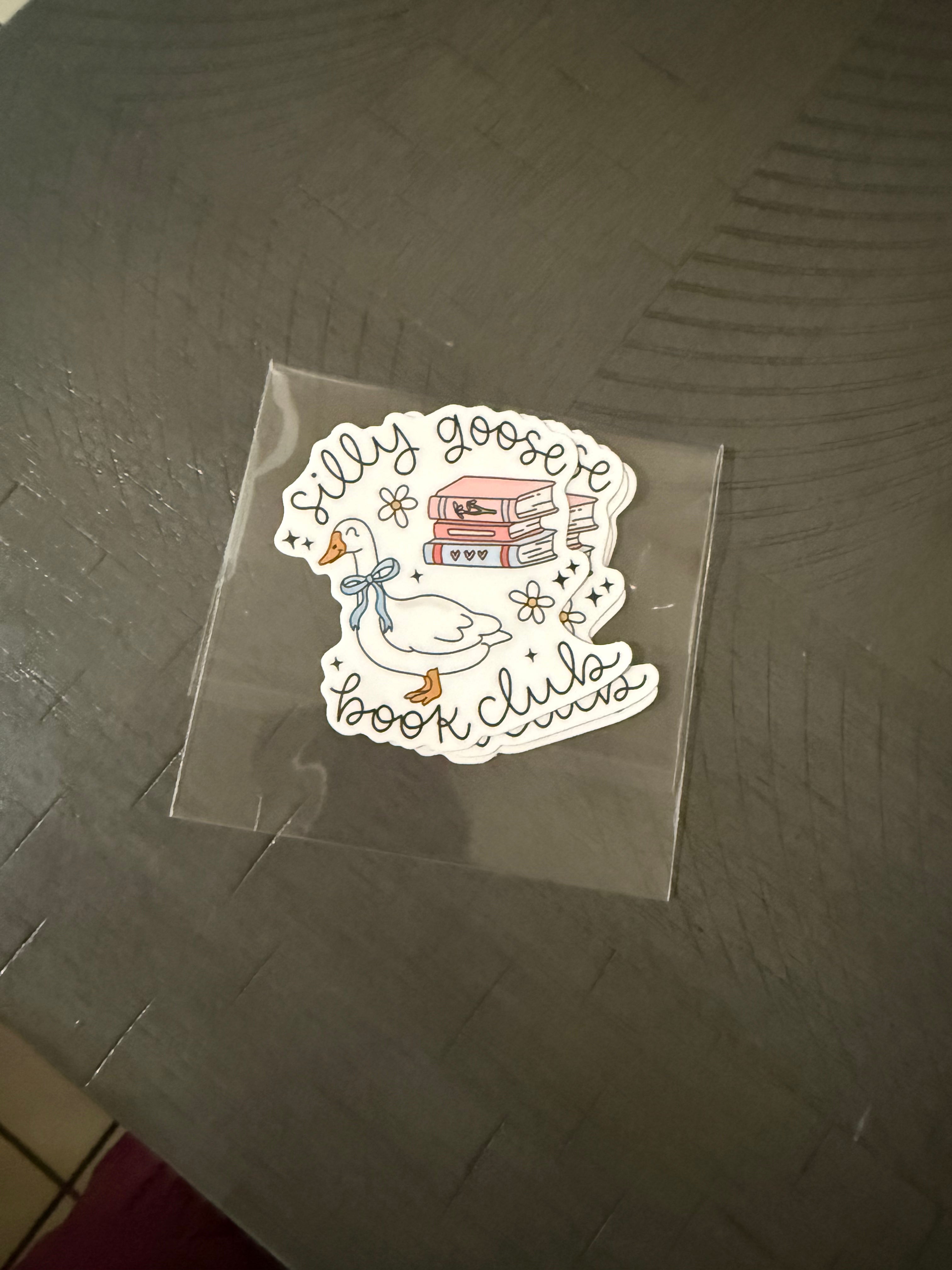 Silly Goose Book Club Stickers
