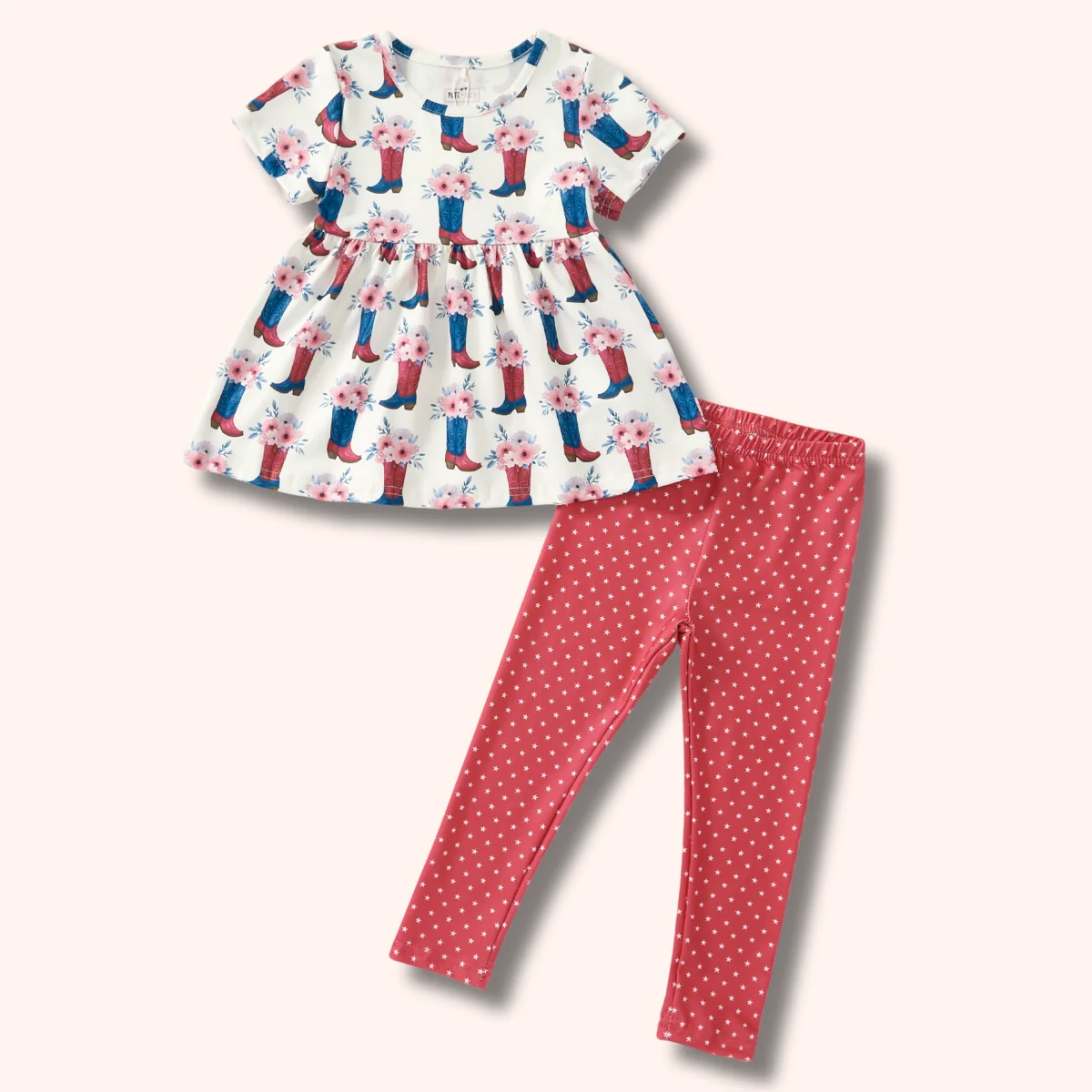 Boots & Bloom Pants Set