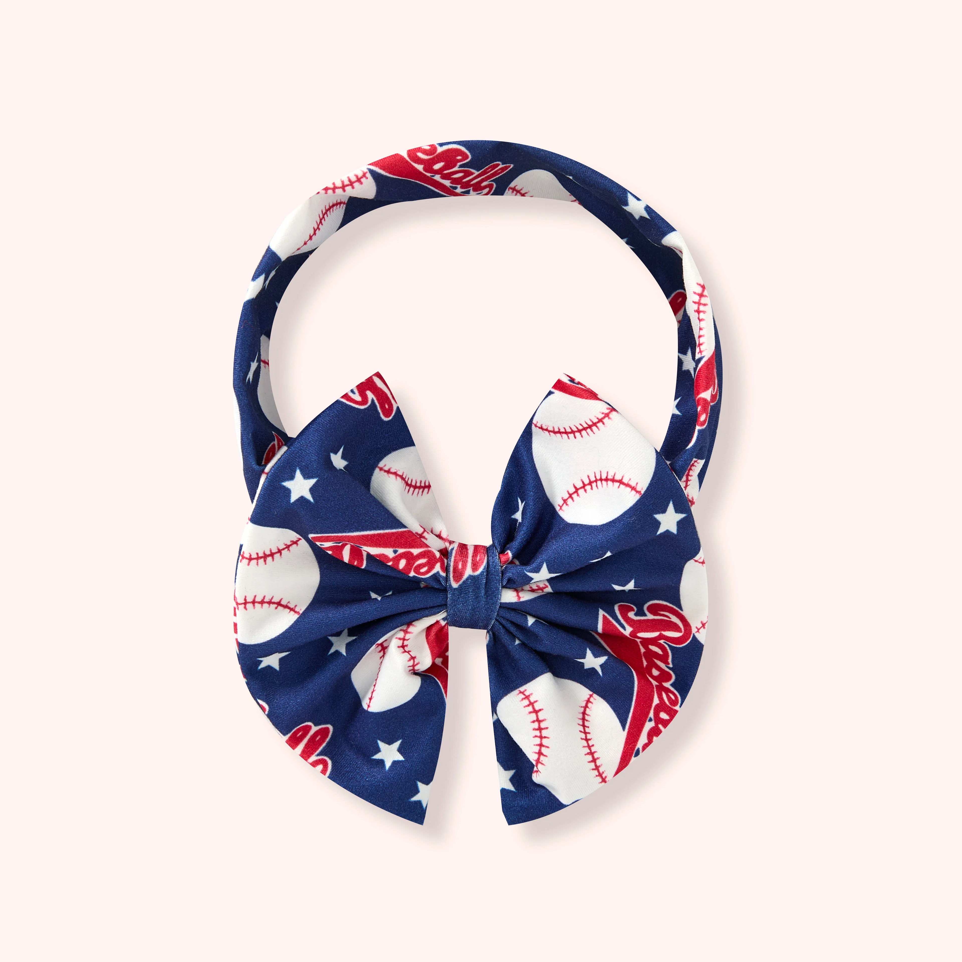 Play Ball- Headband Bow