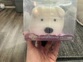 8” Jumbo White Puppy Dog Squishy