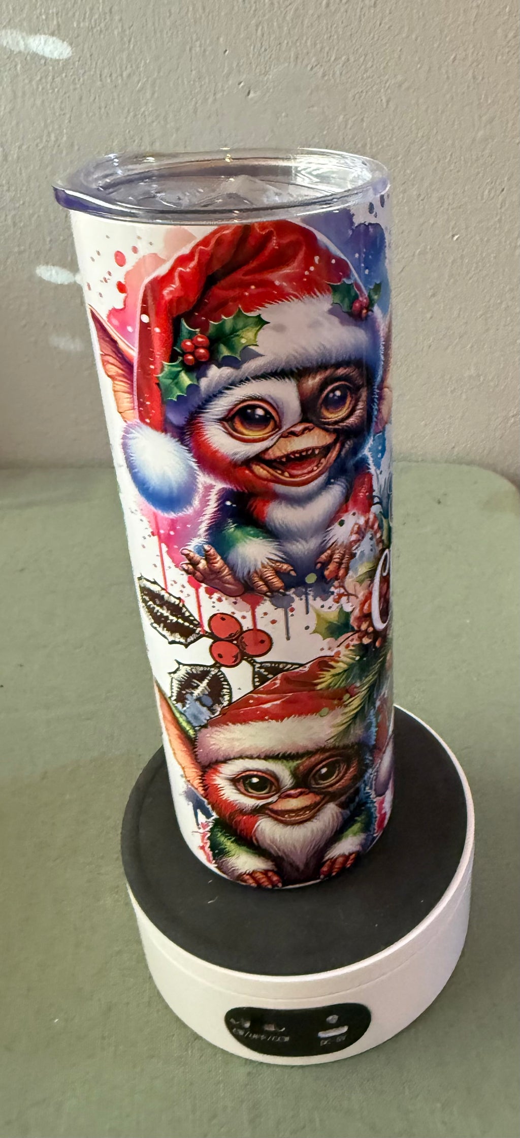 Gremlins Merry Christmas Tumbler 20 oz