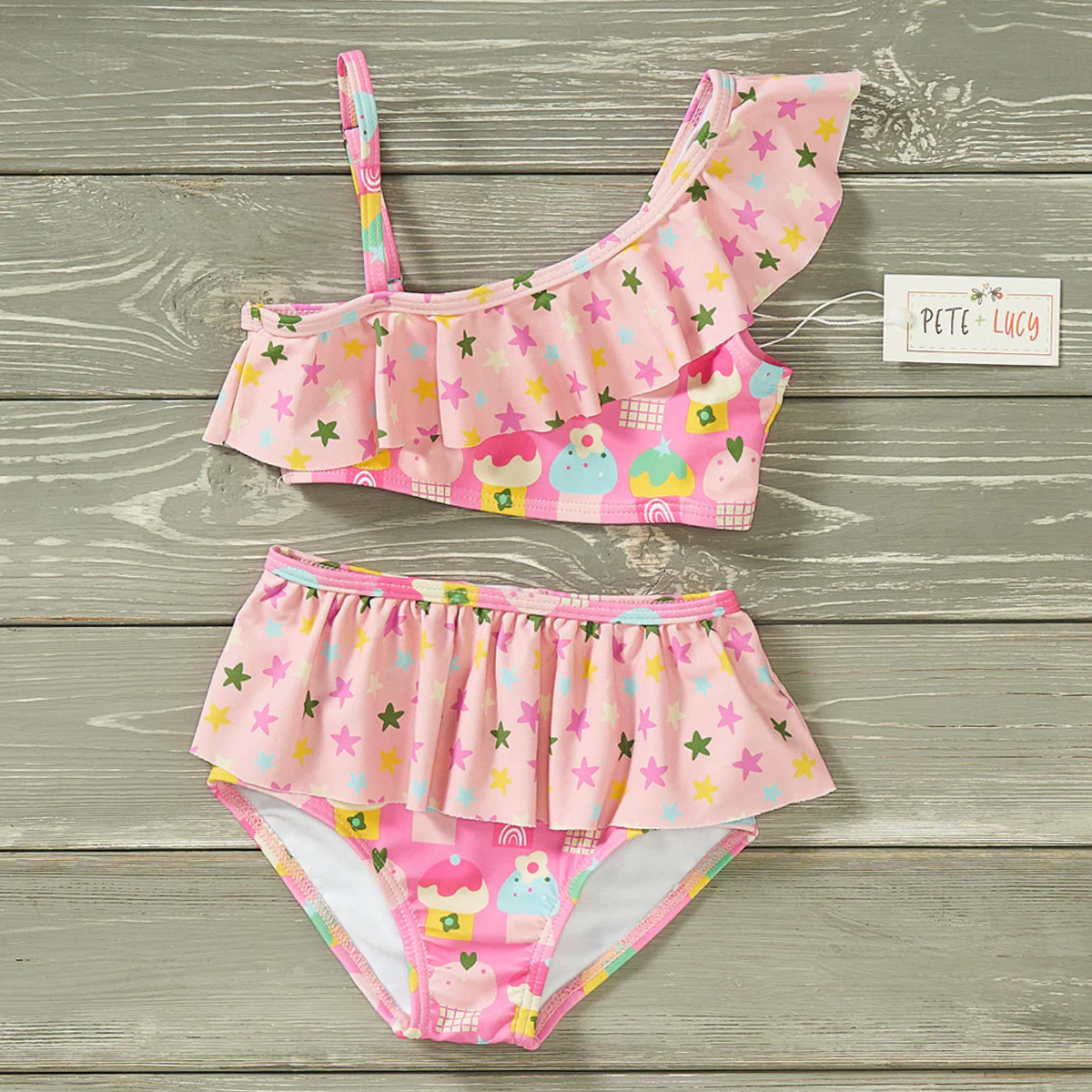 Cute As A Cupcake- Two Piece Swim