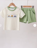 Monster Trucks Shorts Set- Boys