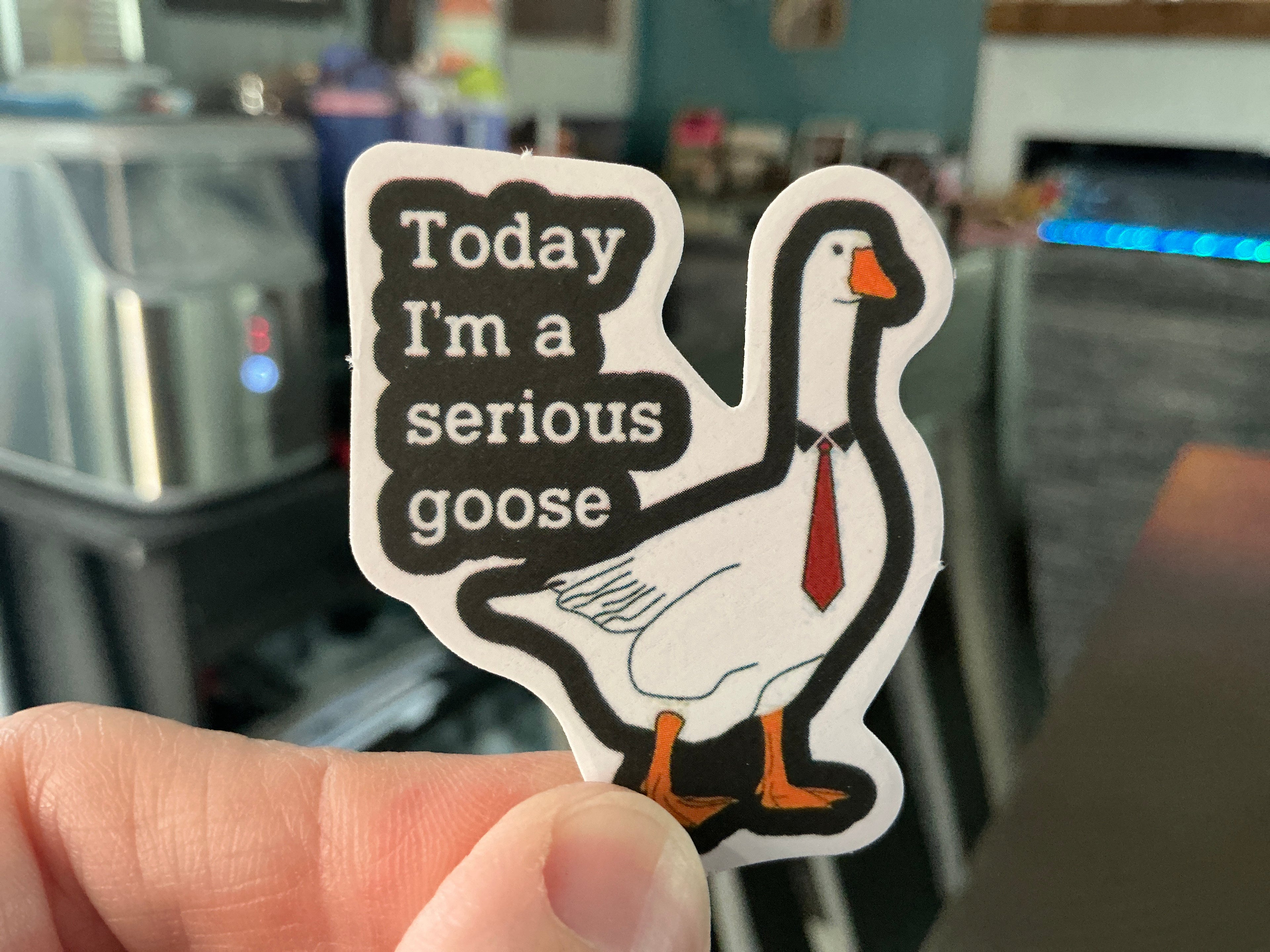 Goose Water bottle Stickers