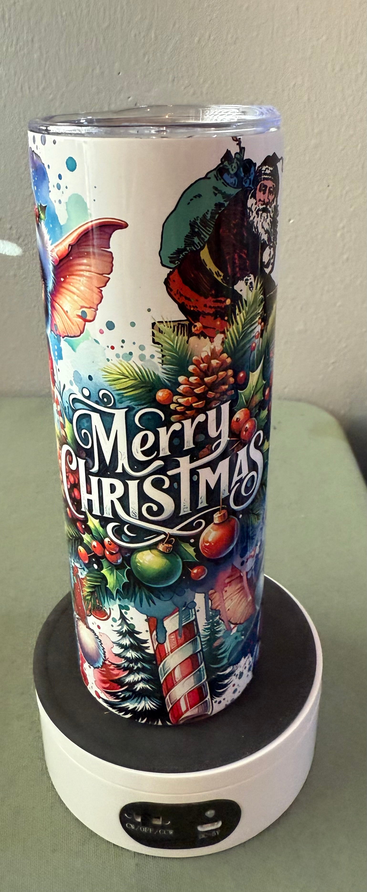 Gremlins Merry Christmas Tumbler 20 oz