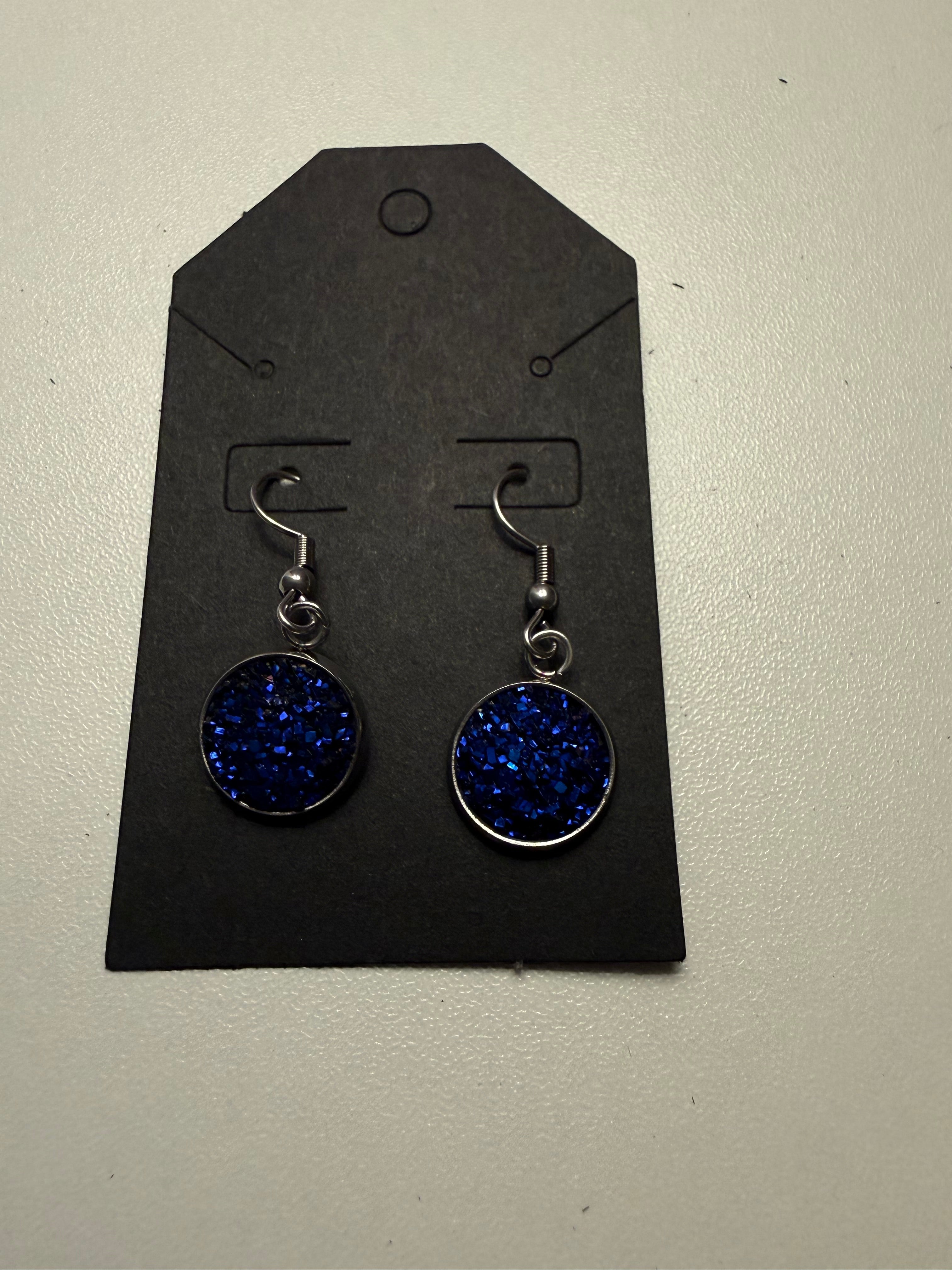 Druzy Dangle Earrings