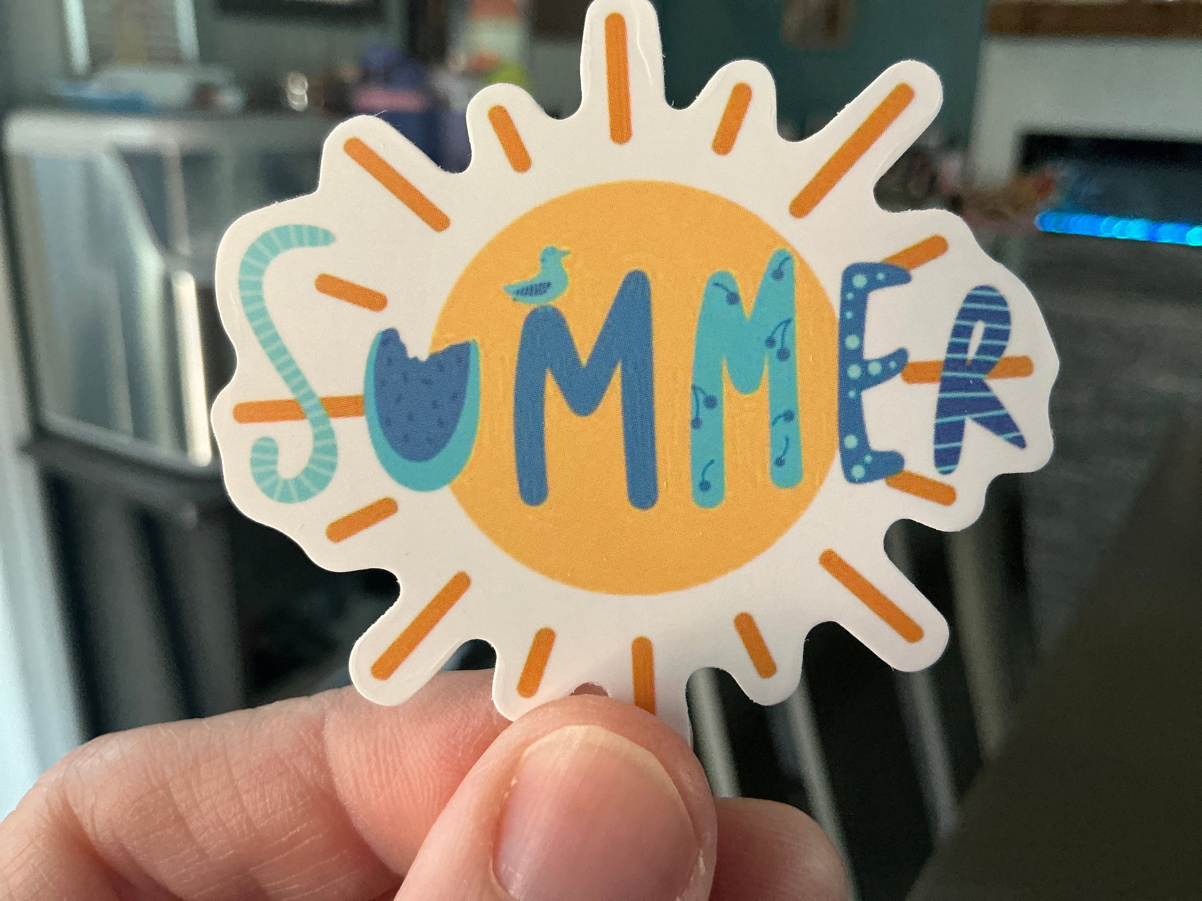 Water bottle stickers- Summer I turned pretty